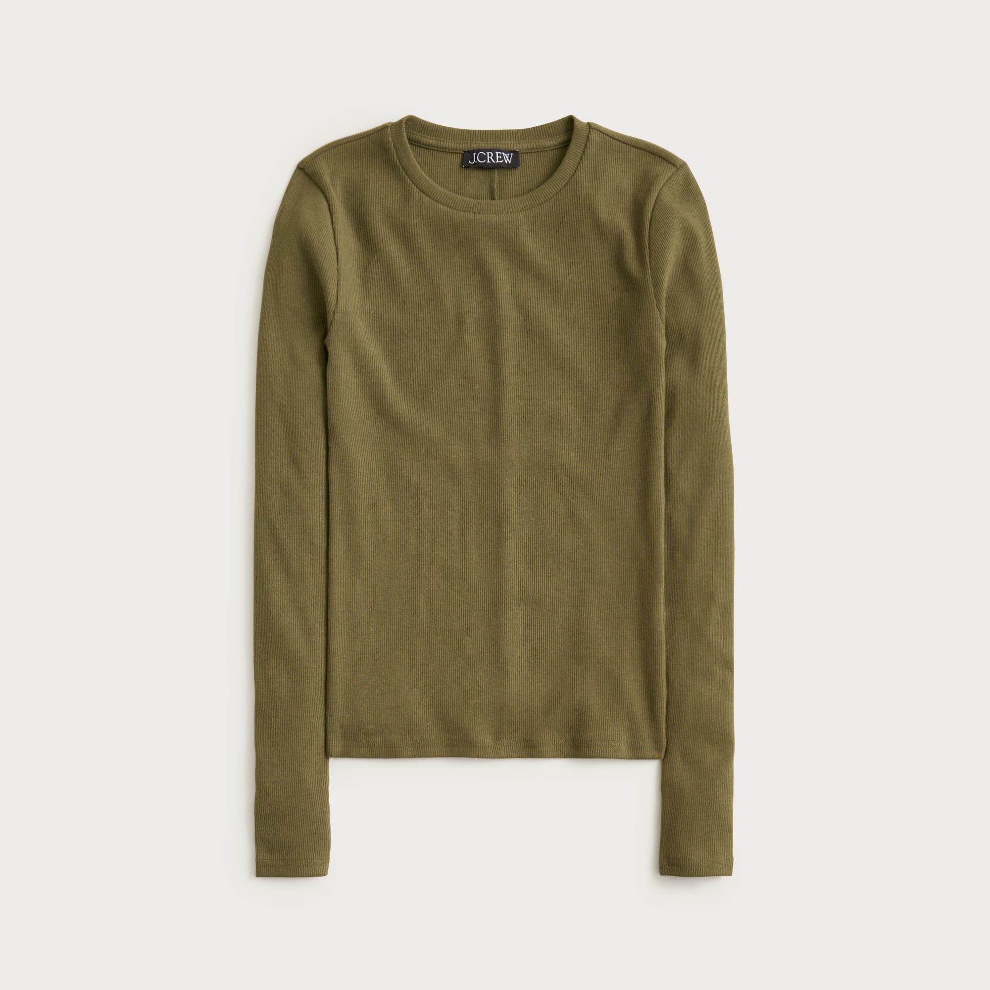 Perfect rib long-sleeve T-shirt