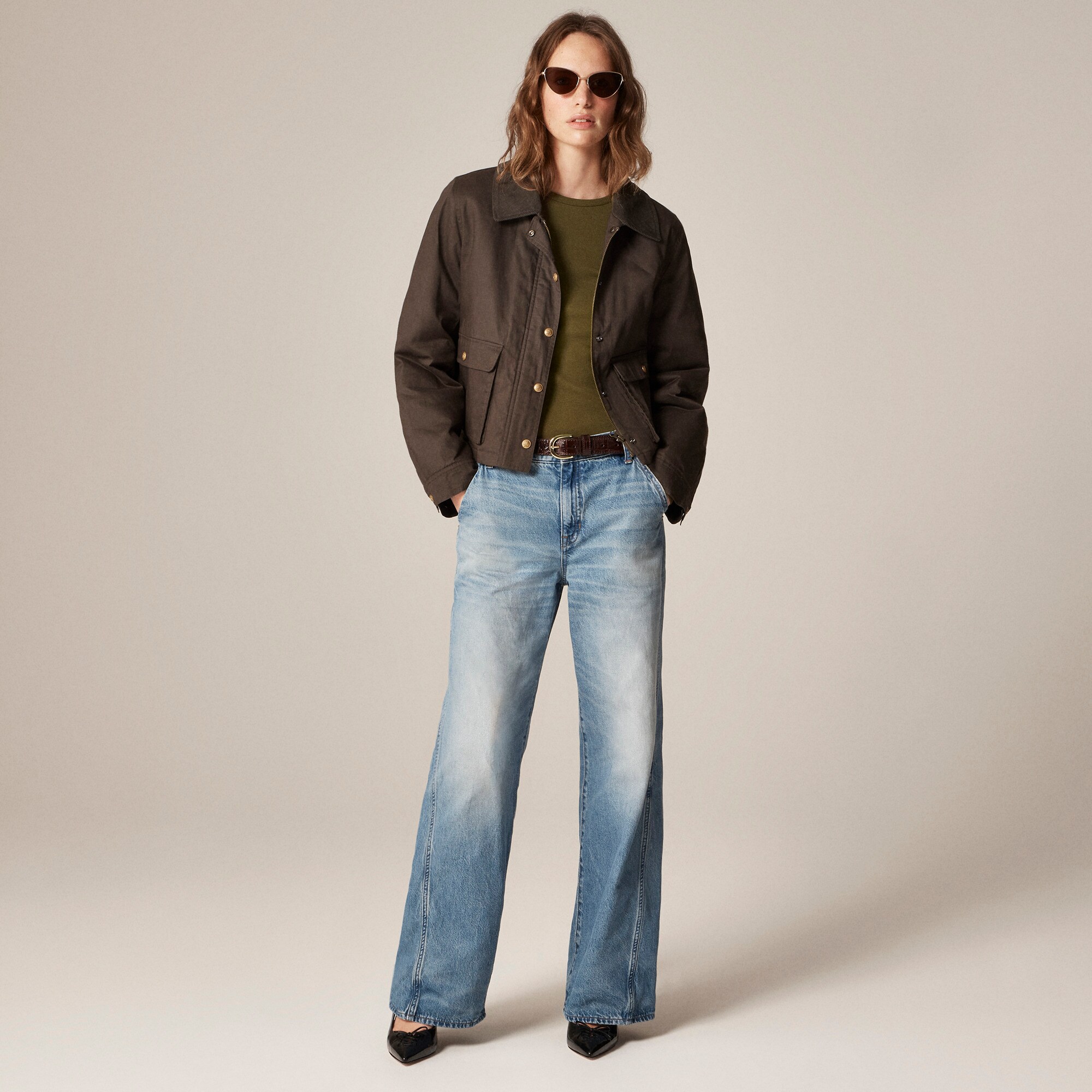 Perfect rib long-sleeve T-shirt