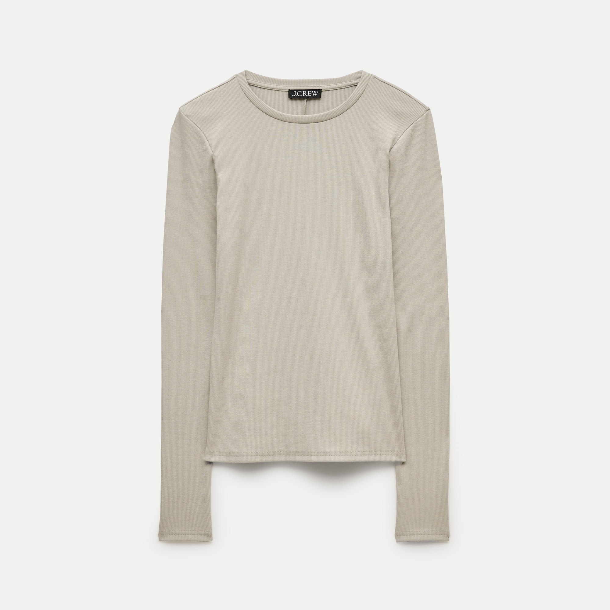Perfect rib long-sleeve T-shirt