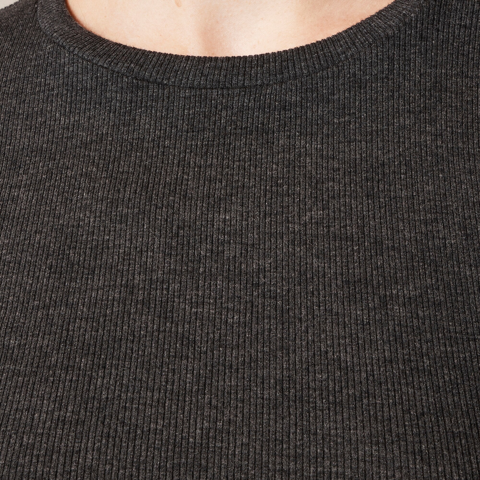 Perfect rib long-sleeve T-shirt