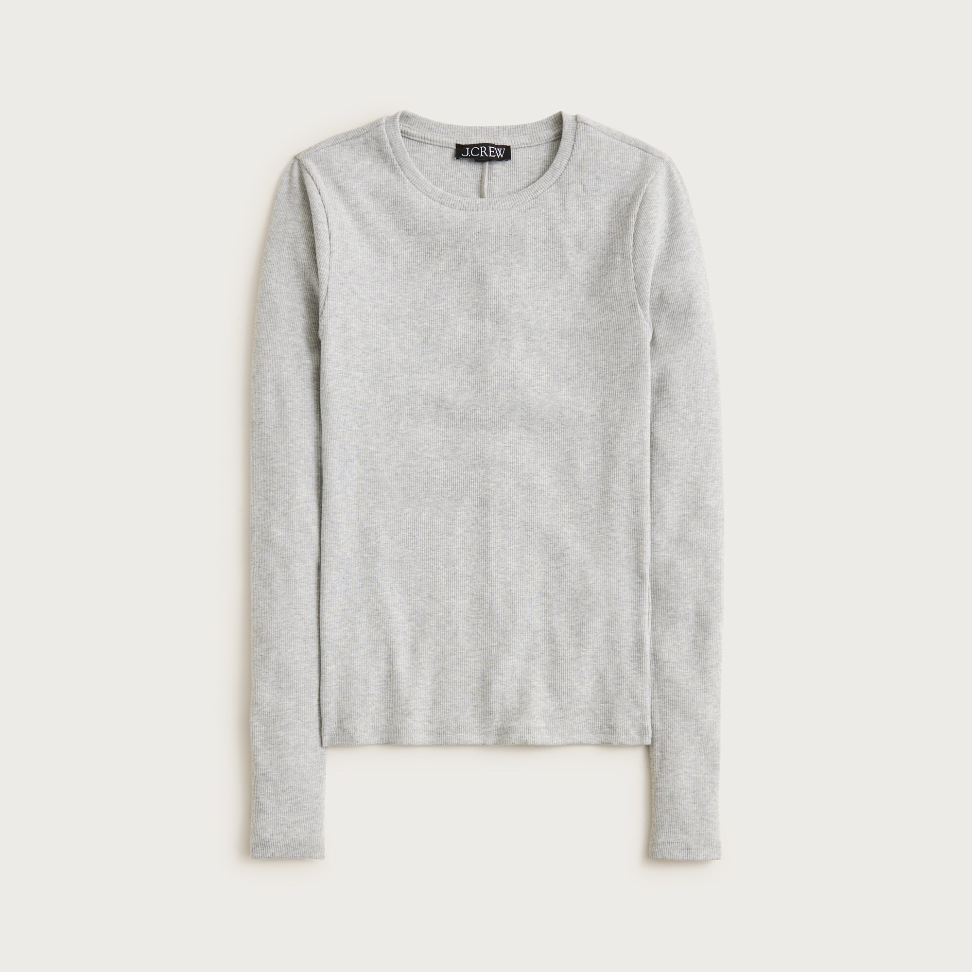 Perfect rib long-sleeve T-shirt