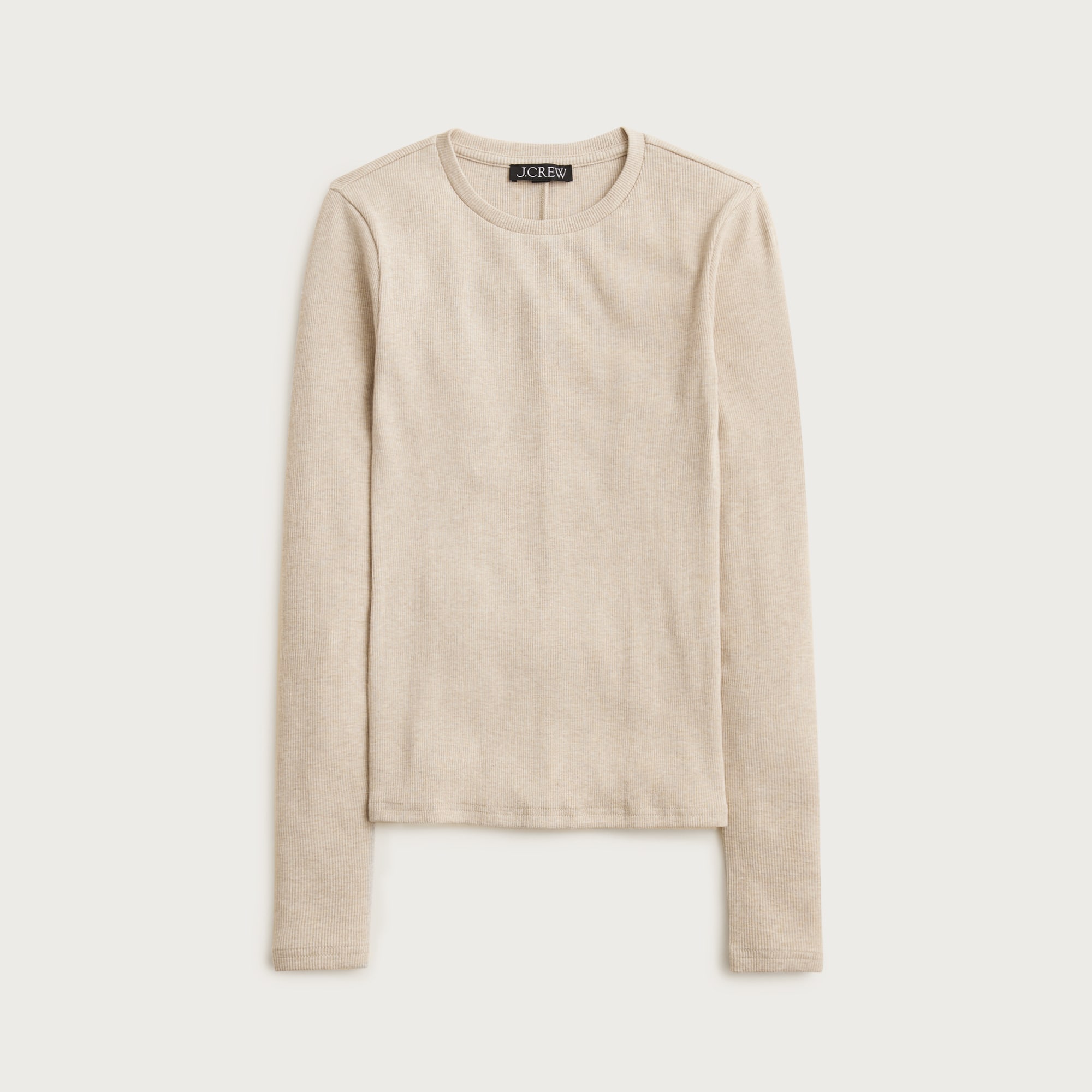 Perfect rib long-sleeve T-shirt