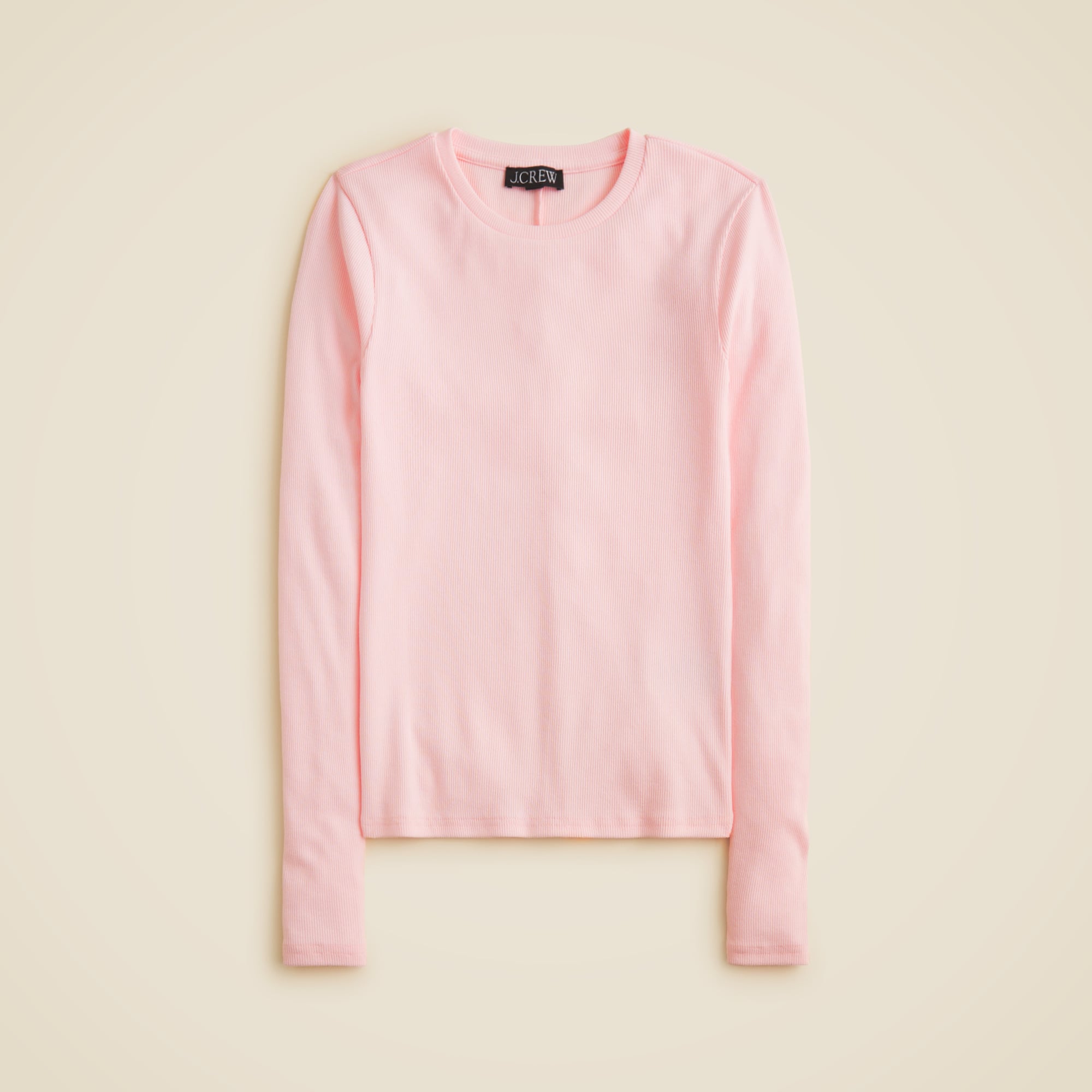 Perfect rib long-sleeve T-shirt