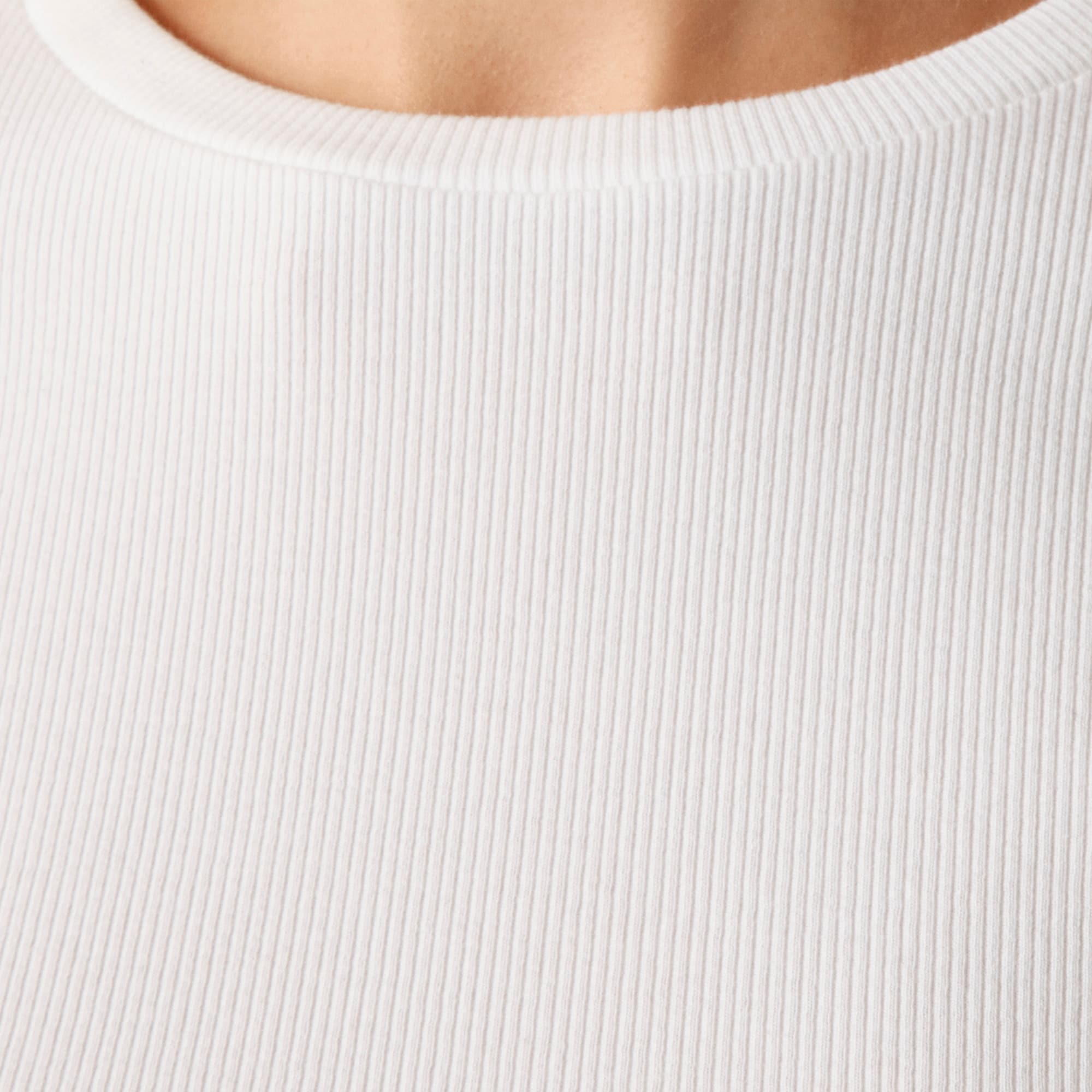 Perfect rib long-sleeve T-shirt