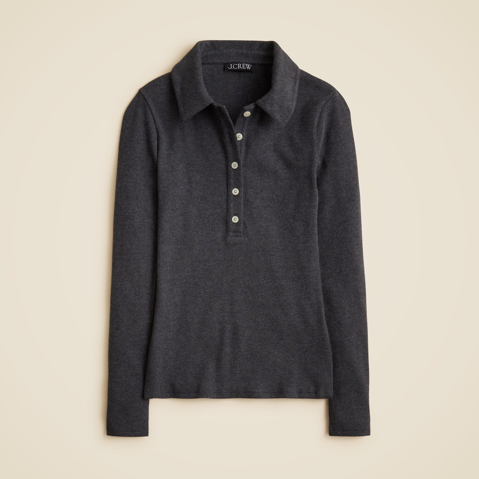 Perfect rib polo shirt