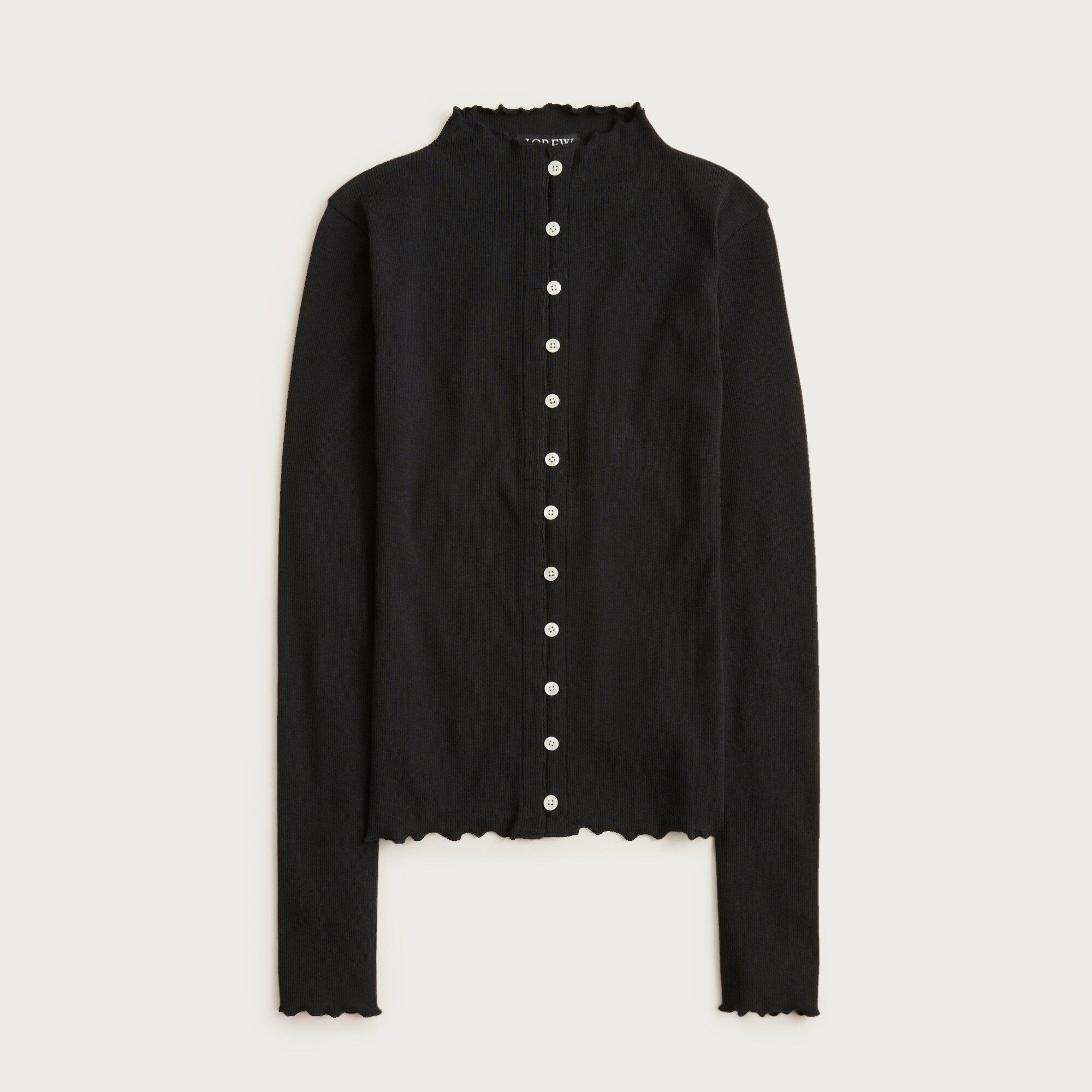  Perfect rib cardigan top