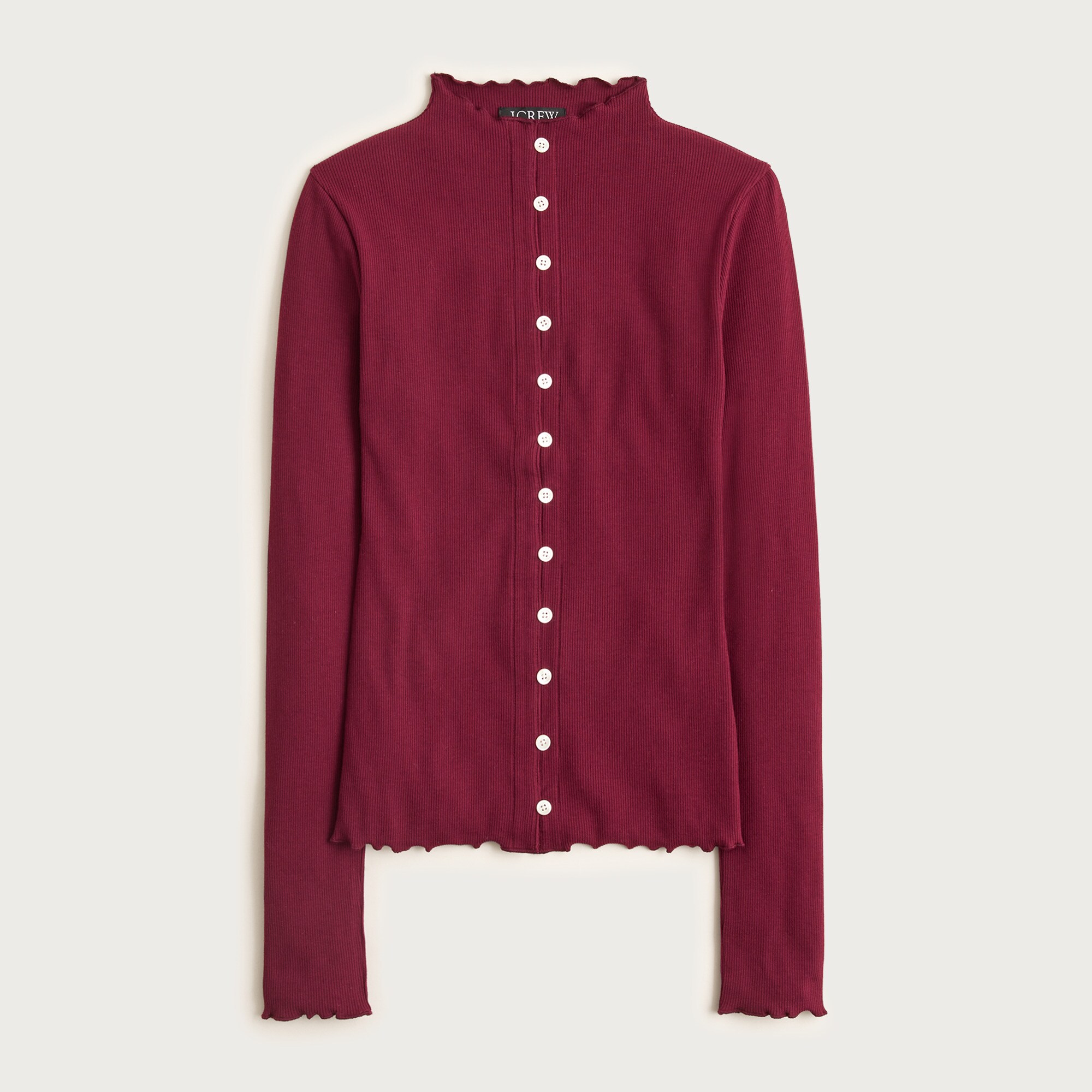 Perfect Rib Cardigan Top For Women | J.Crew