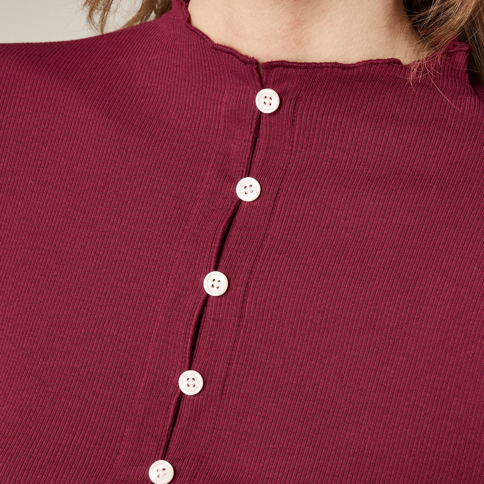 Perfect rib cardigan top