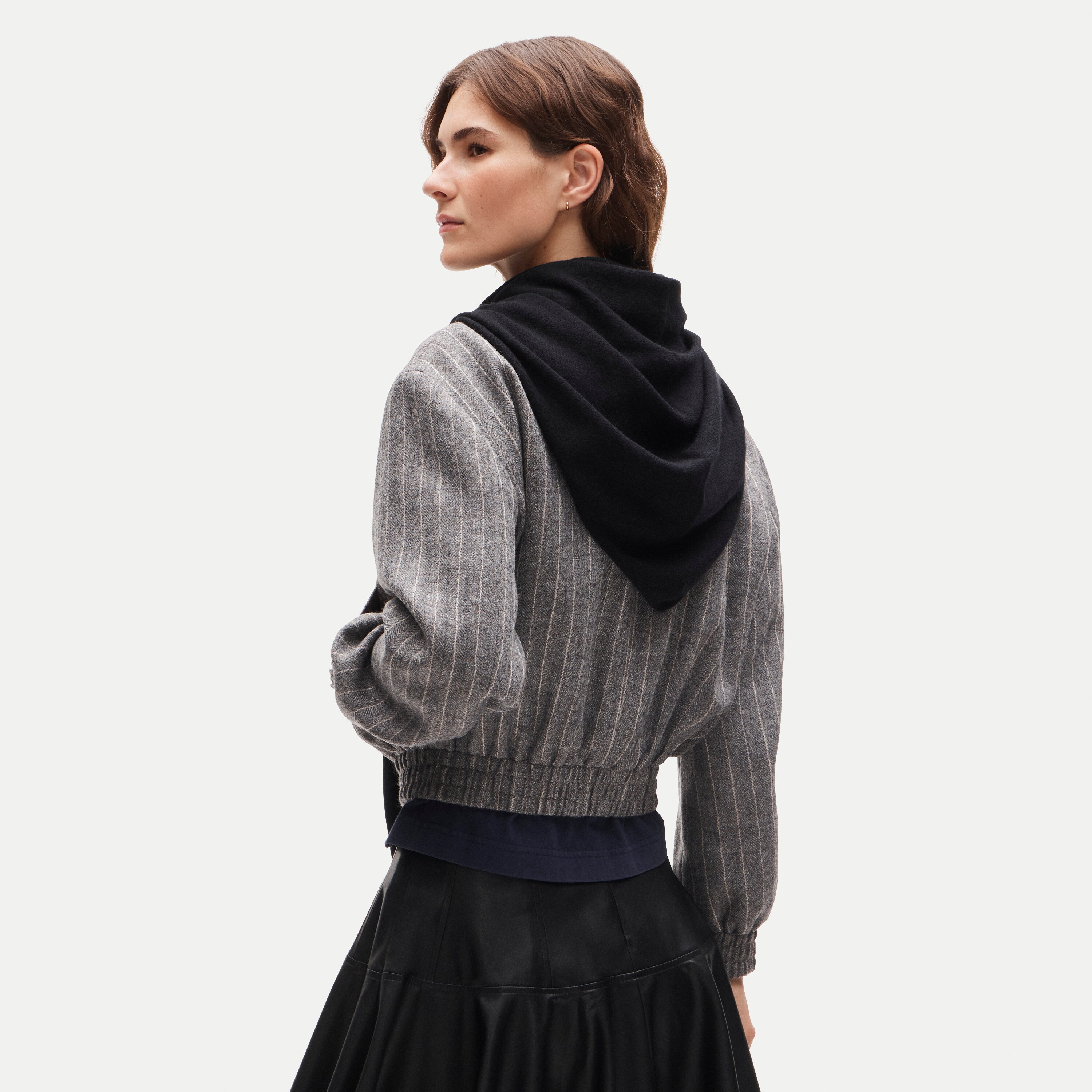 Wool-cashmere blend bandana