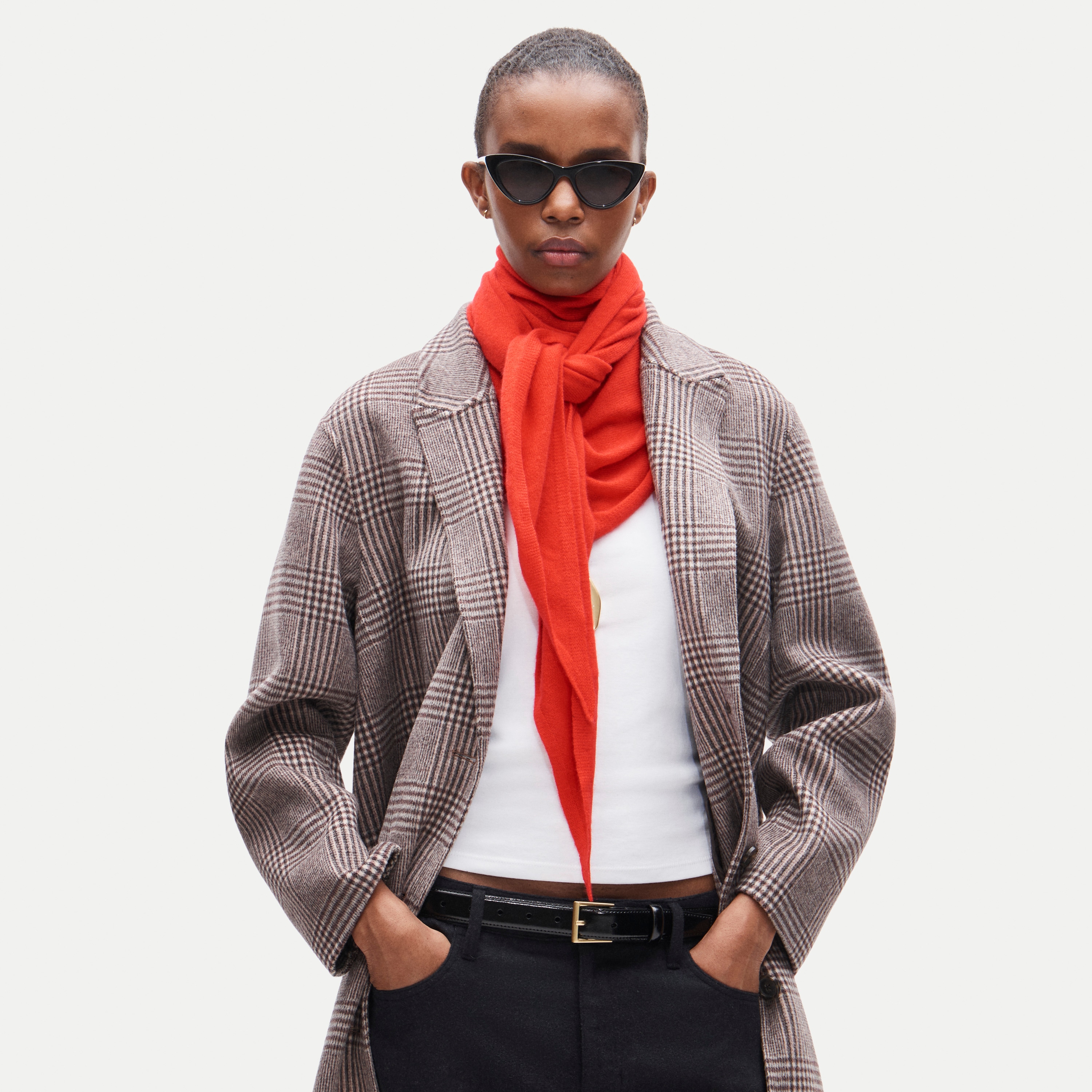 Wool-cashmere blend bandana