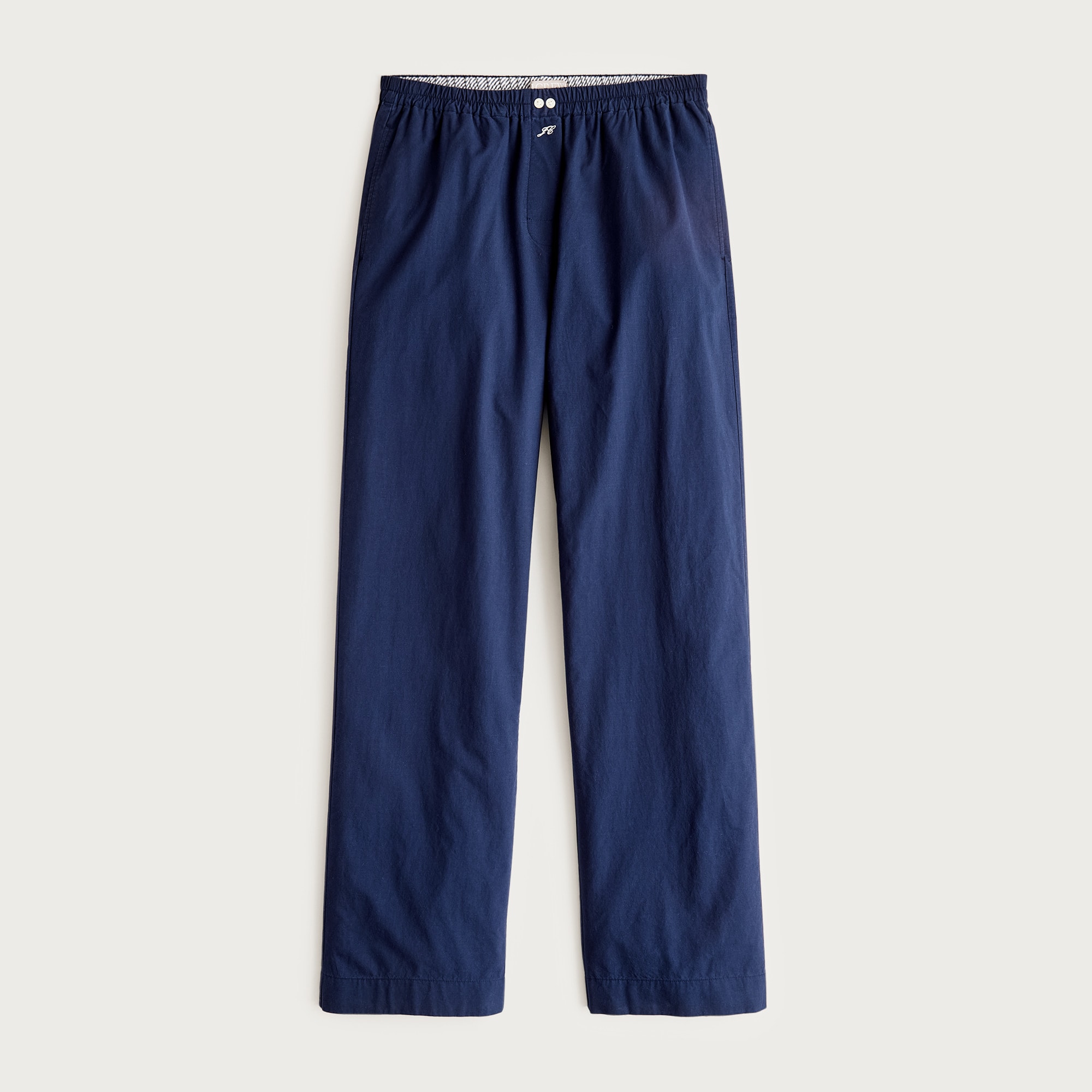 Classic pajama pant in end-on-end cotton