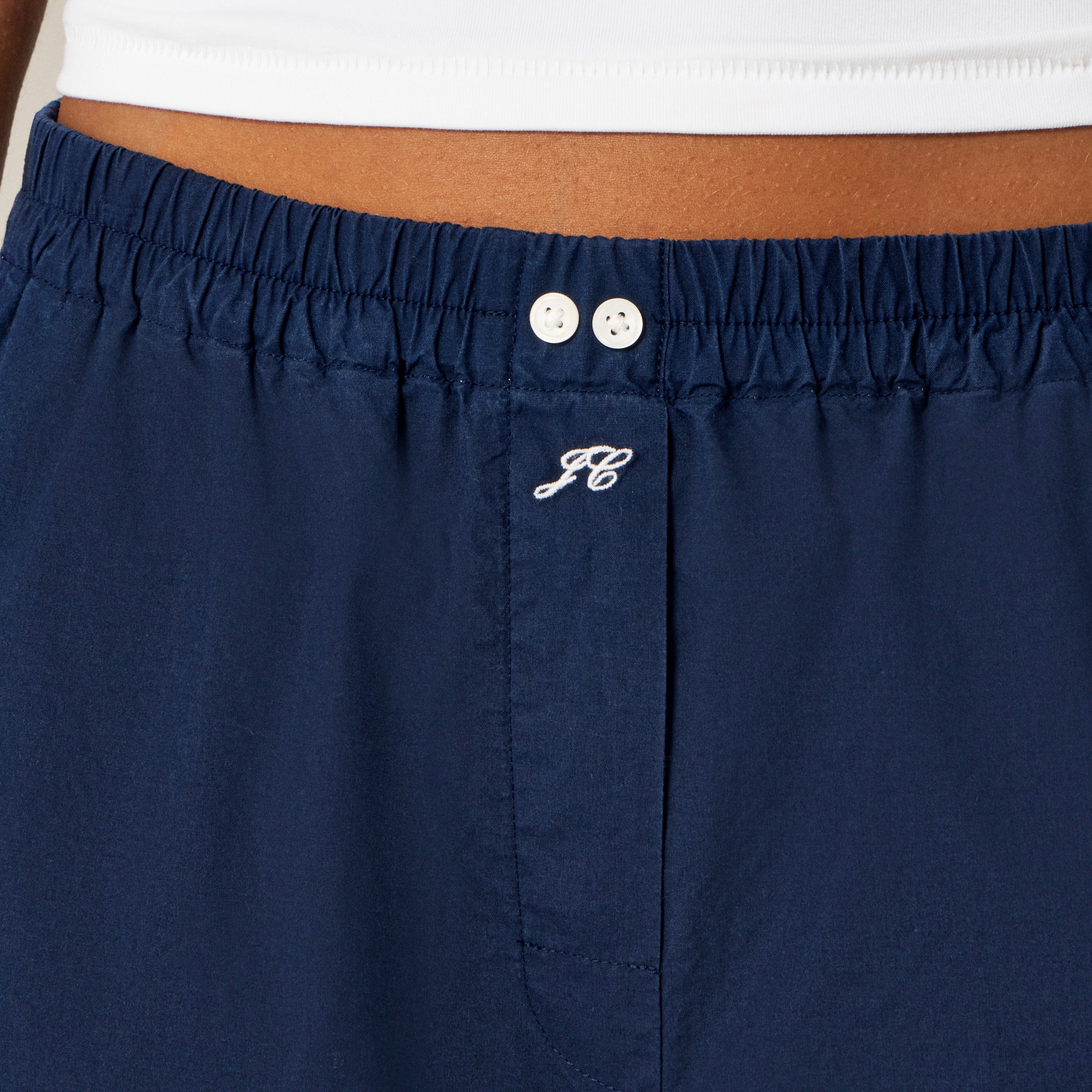 Classic pajama pant in end-on-end cotton - image 3