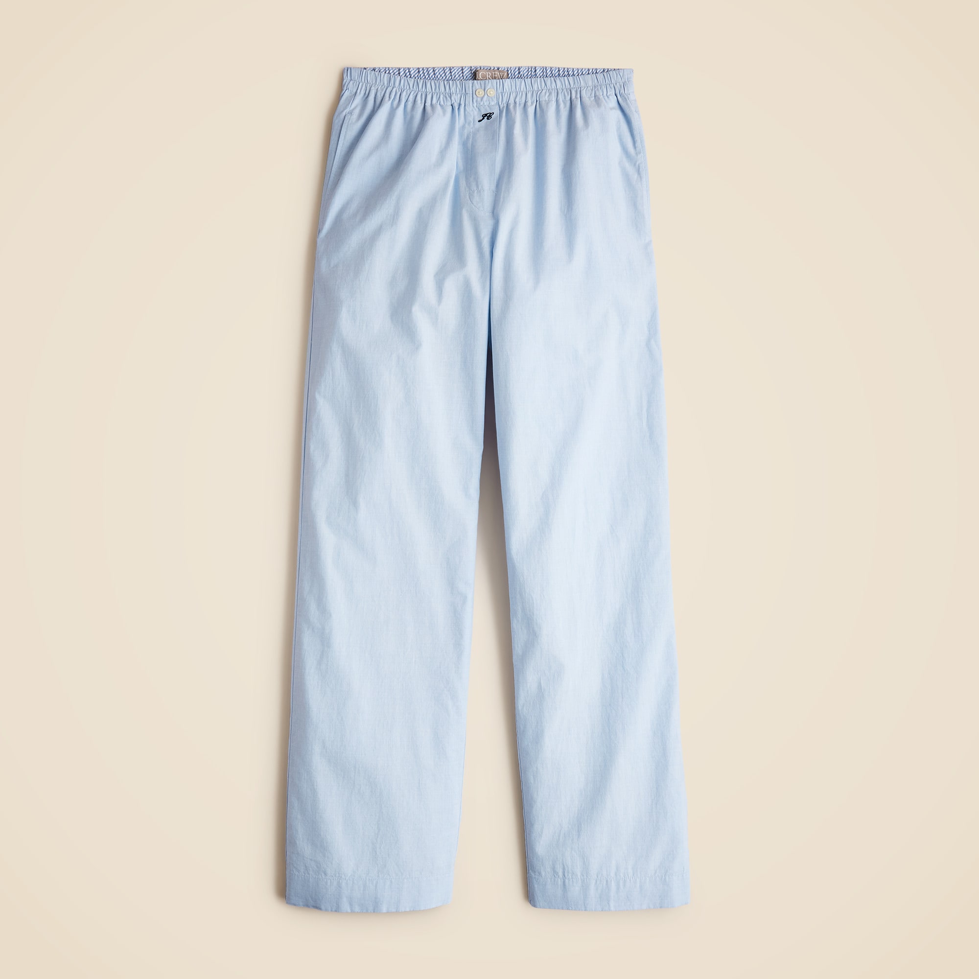 Classic pajama pant in end-on-end cotton