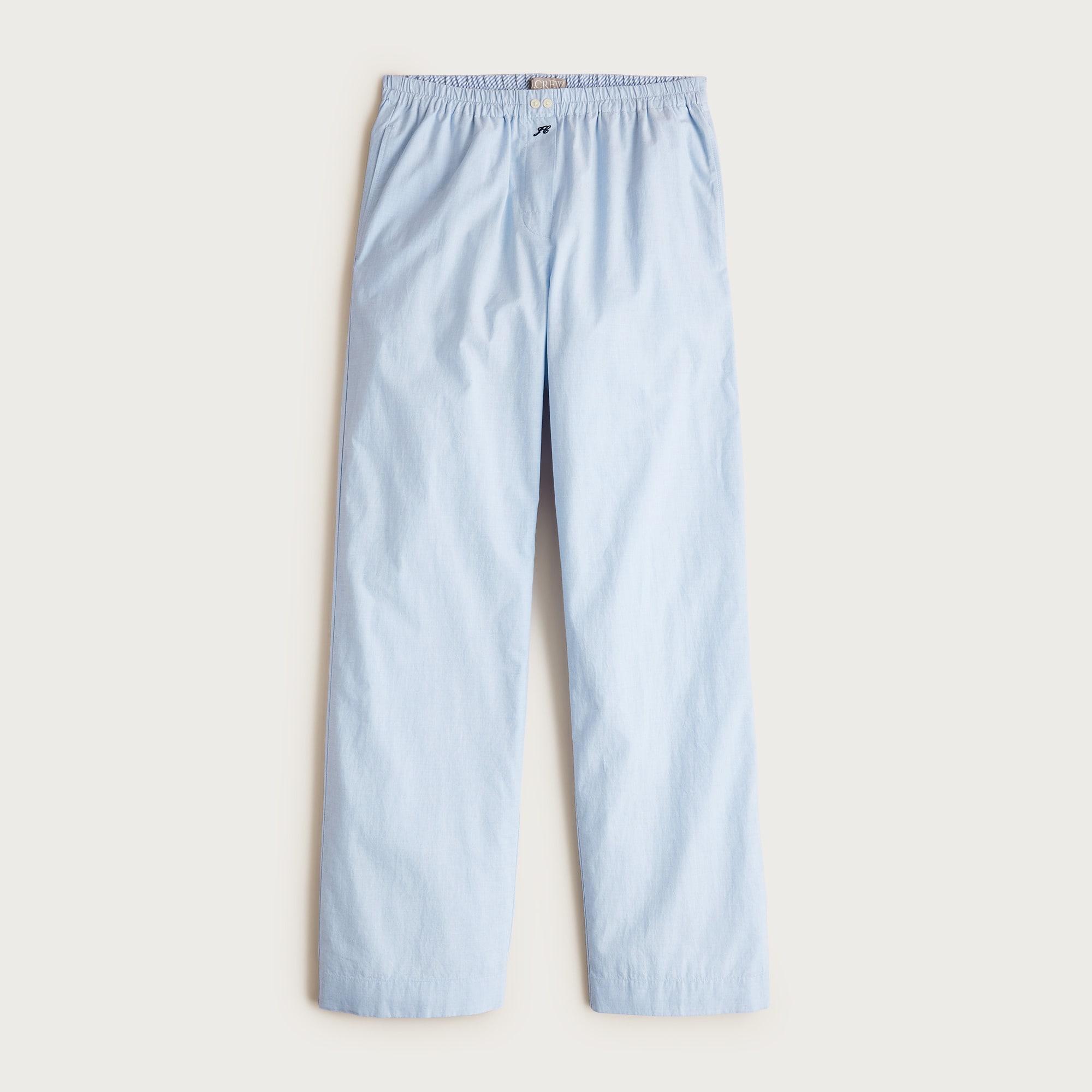 Classic pajama pant in end-on-end cotton