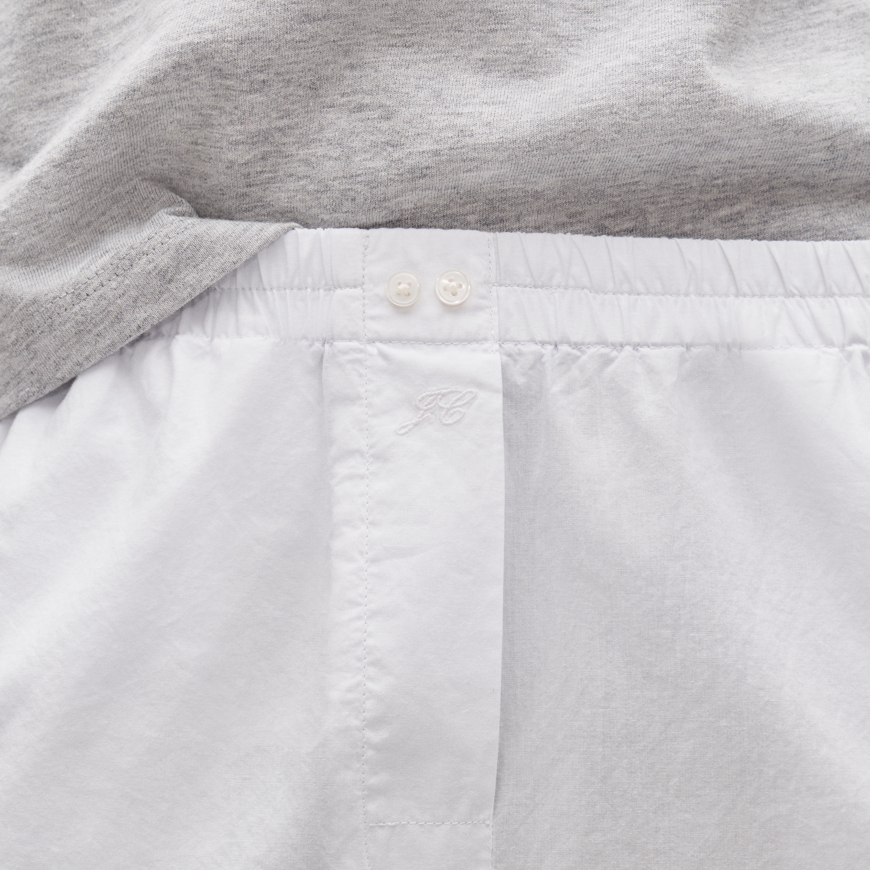 Classic pajama pant in end-on-end cotton - thumbnail 6