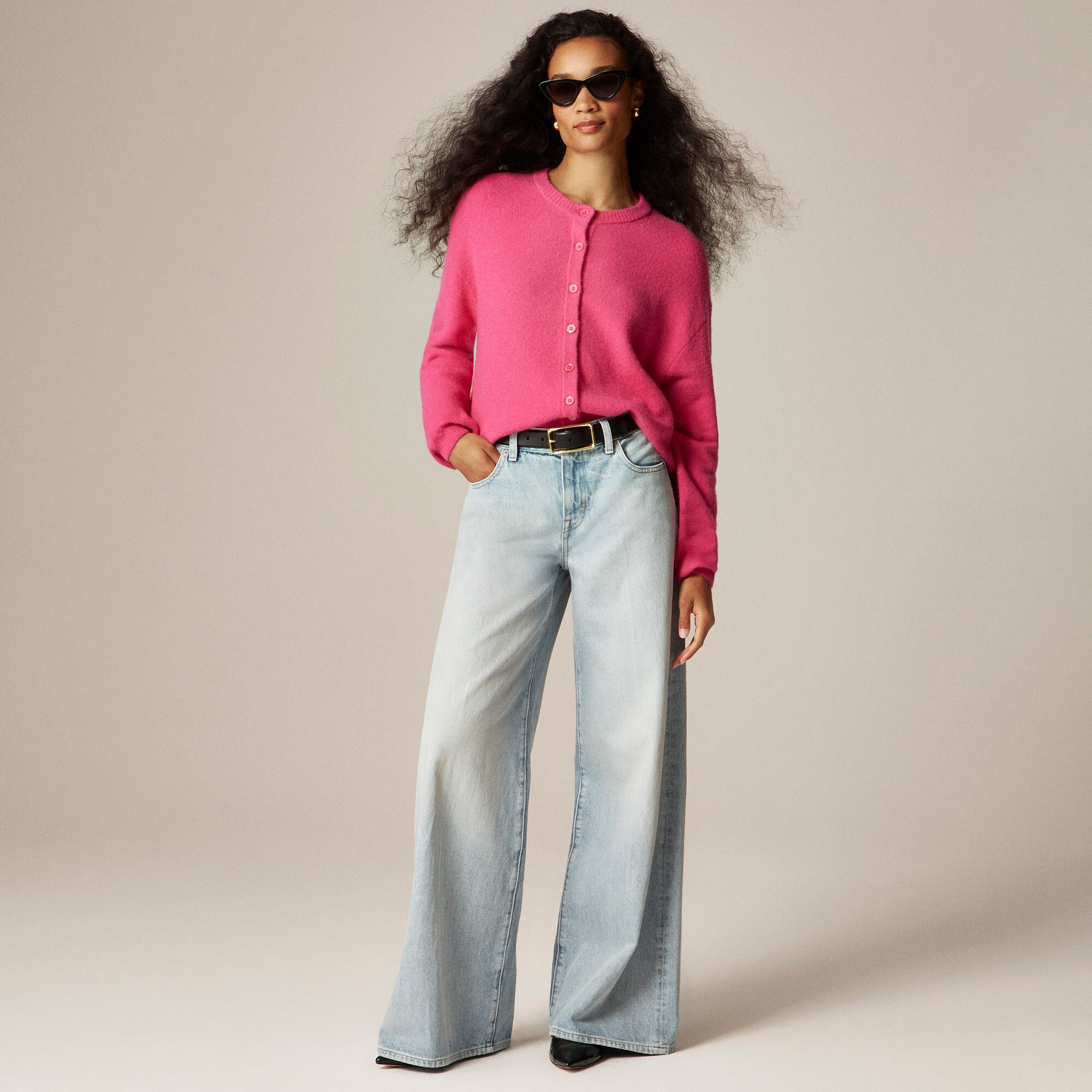 Supersoft Bubble-hem Cardigan For Women | J.Crew