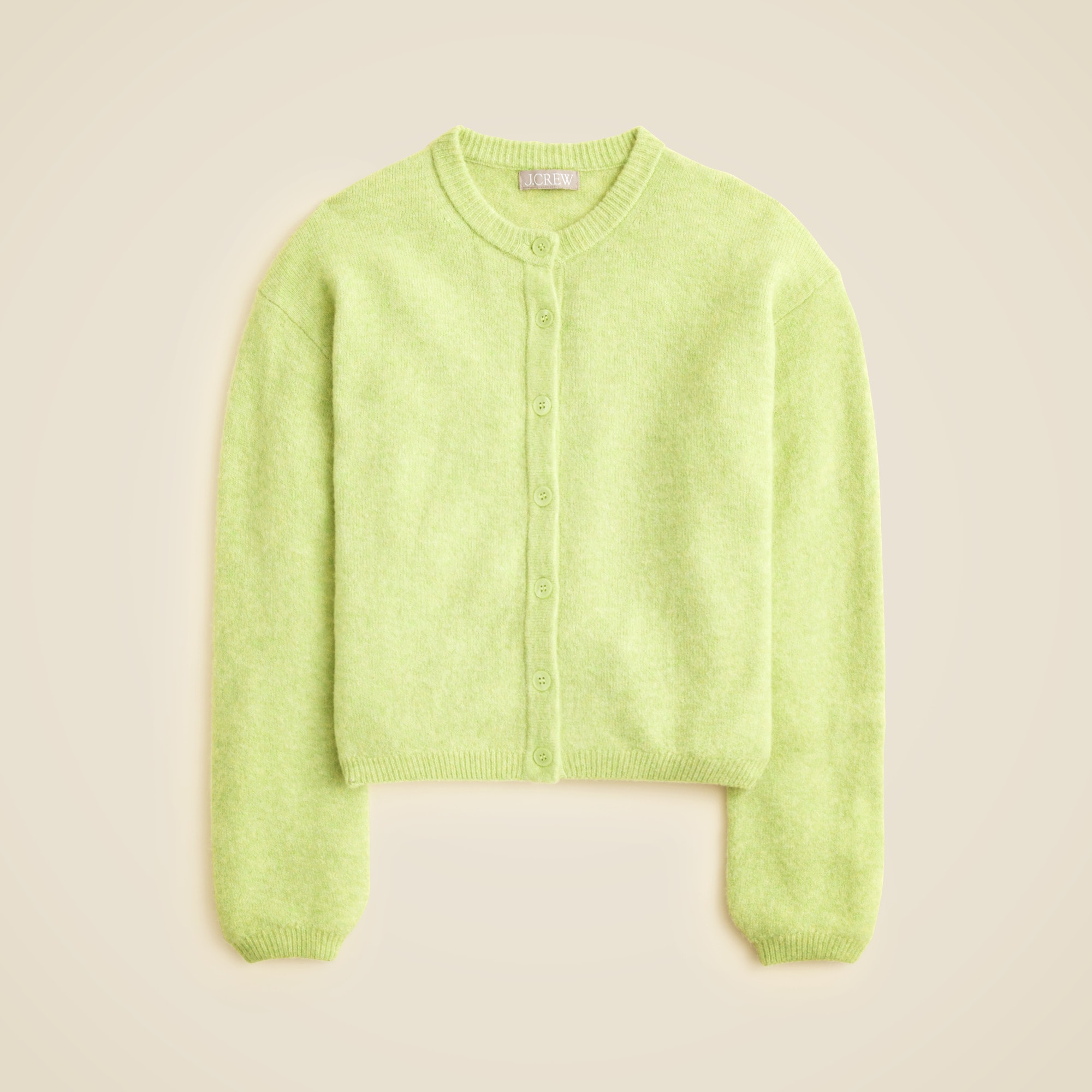 Supersoft bubble-hem cardigan