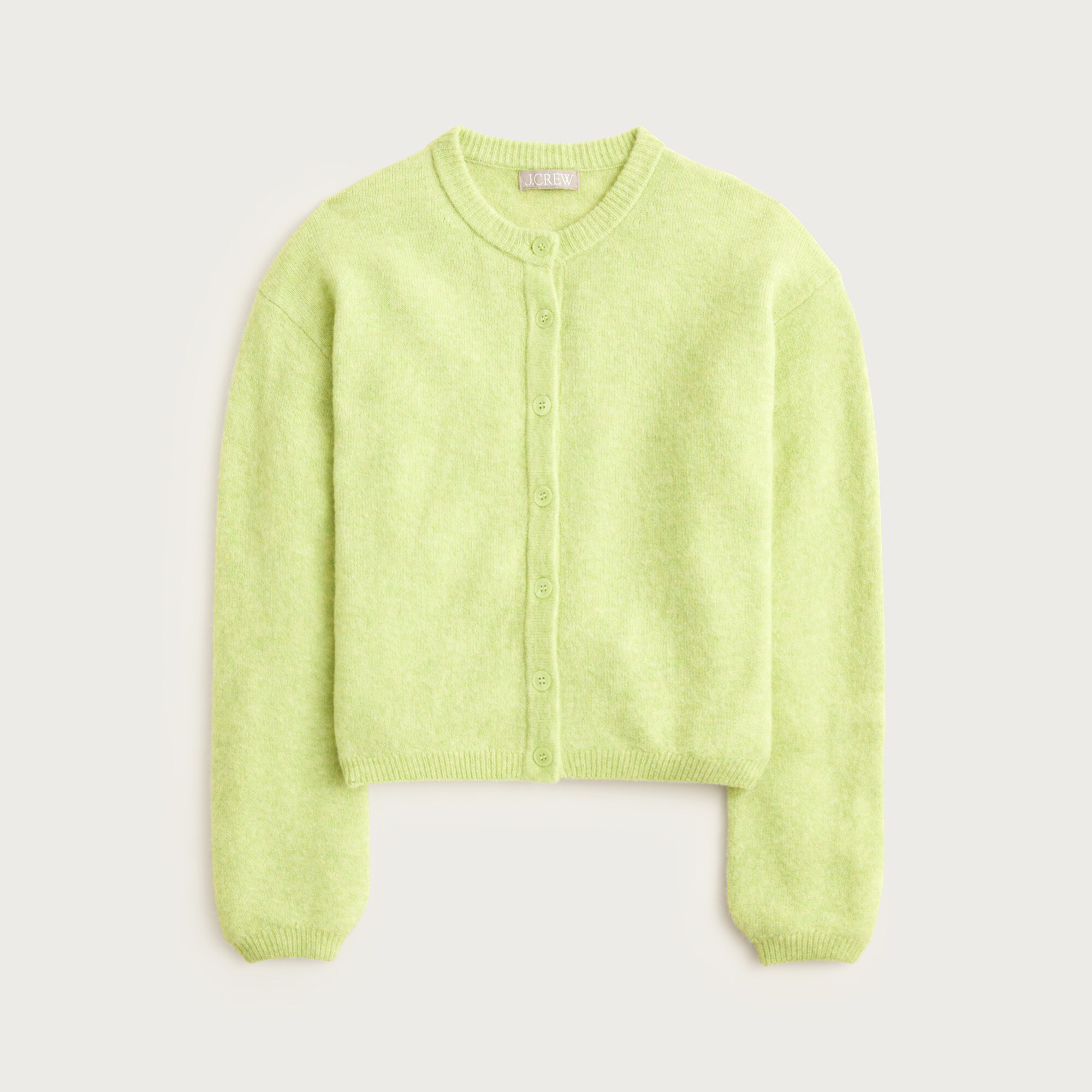 Supersoft bubble-hem cardigan