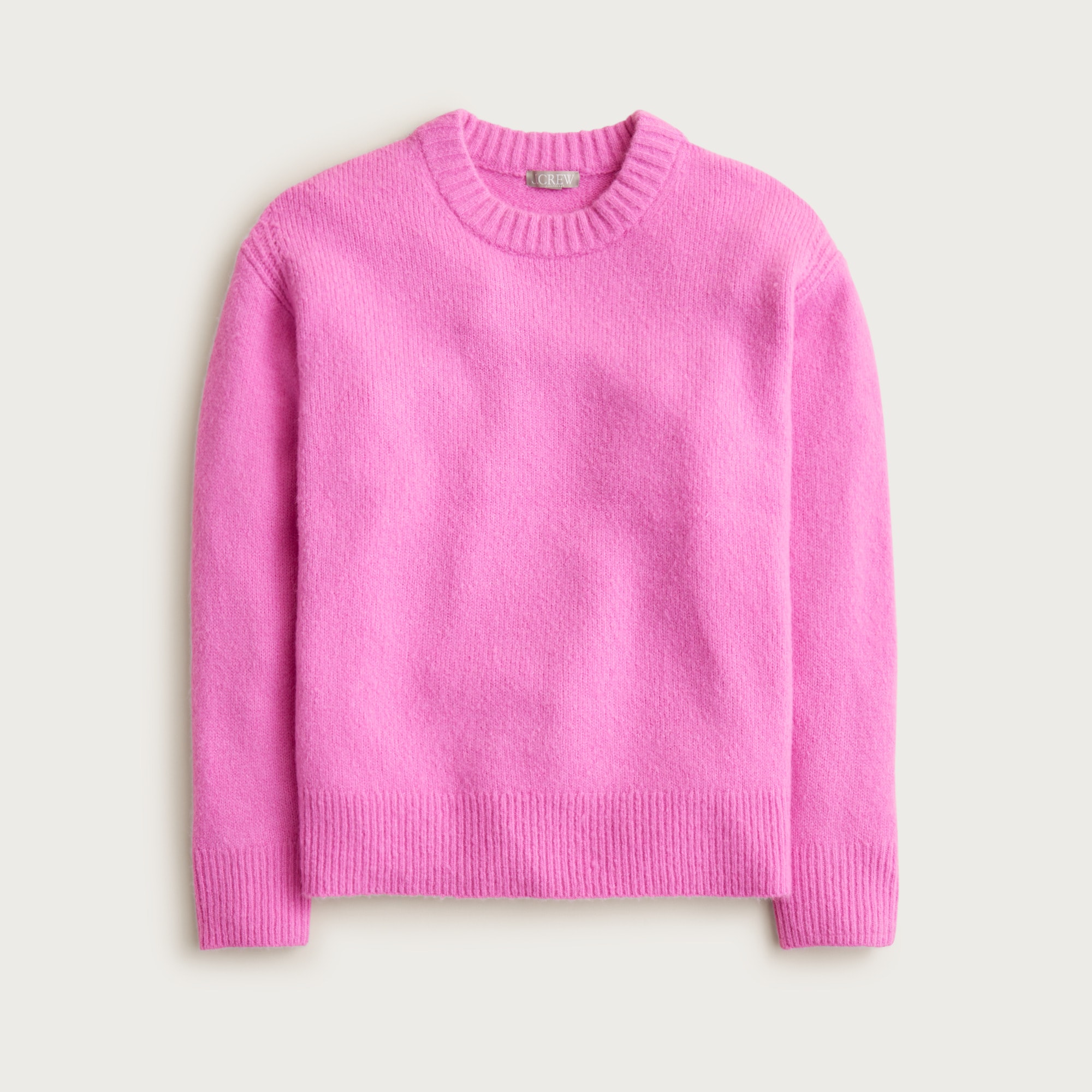 Relaxed crewneck pullover
