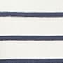 Button-shoulder tie-waist knit mixy dress Navy