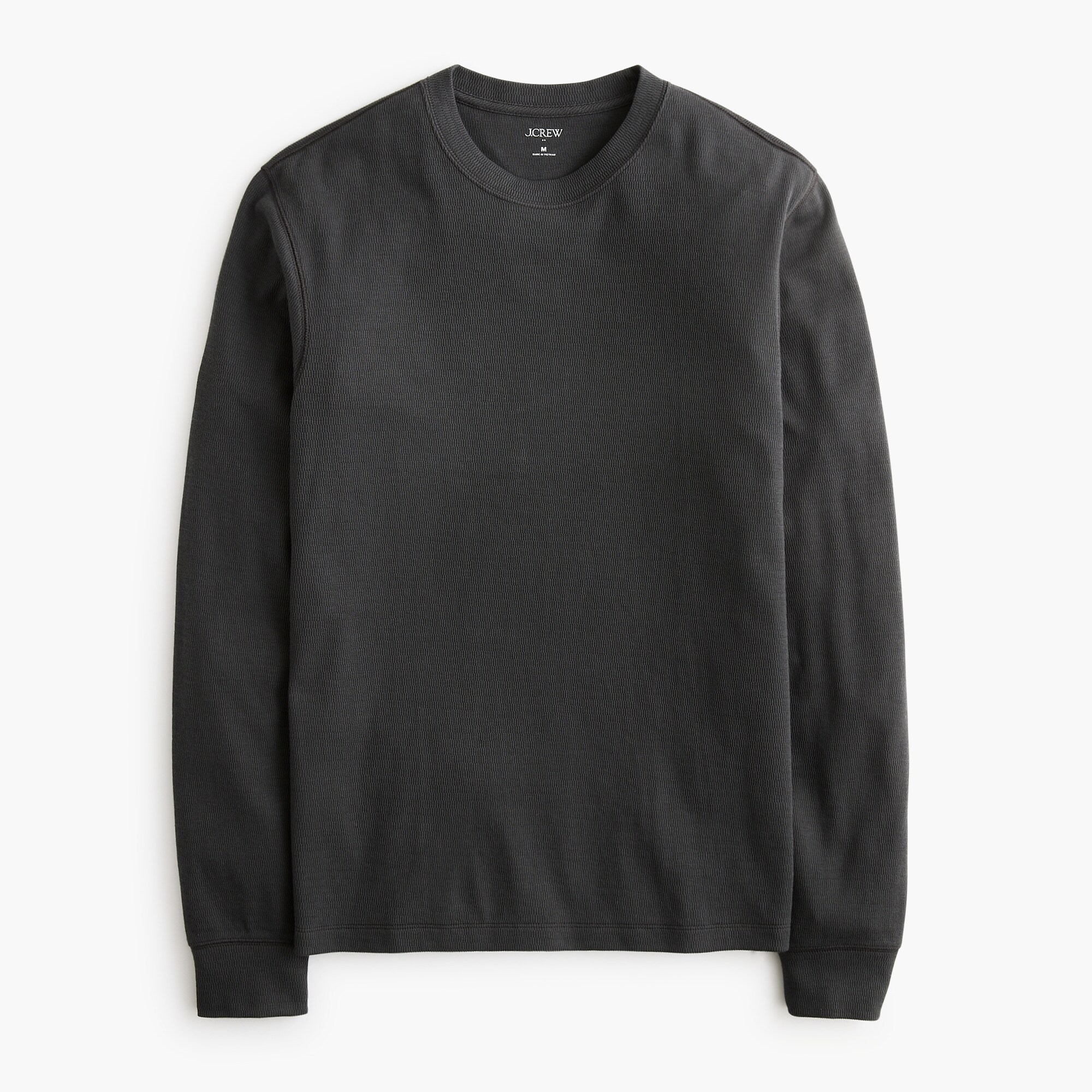 mens Long-sleeve thermal crewneck tee