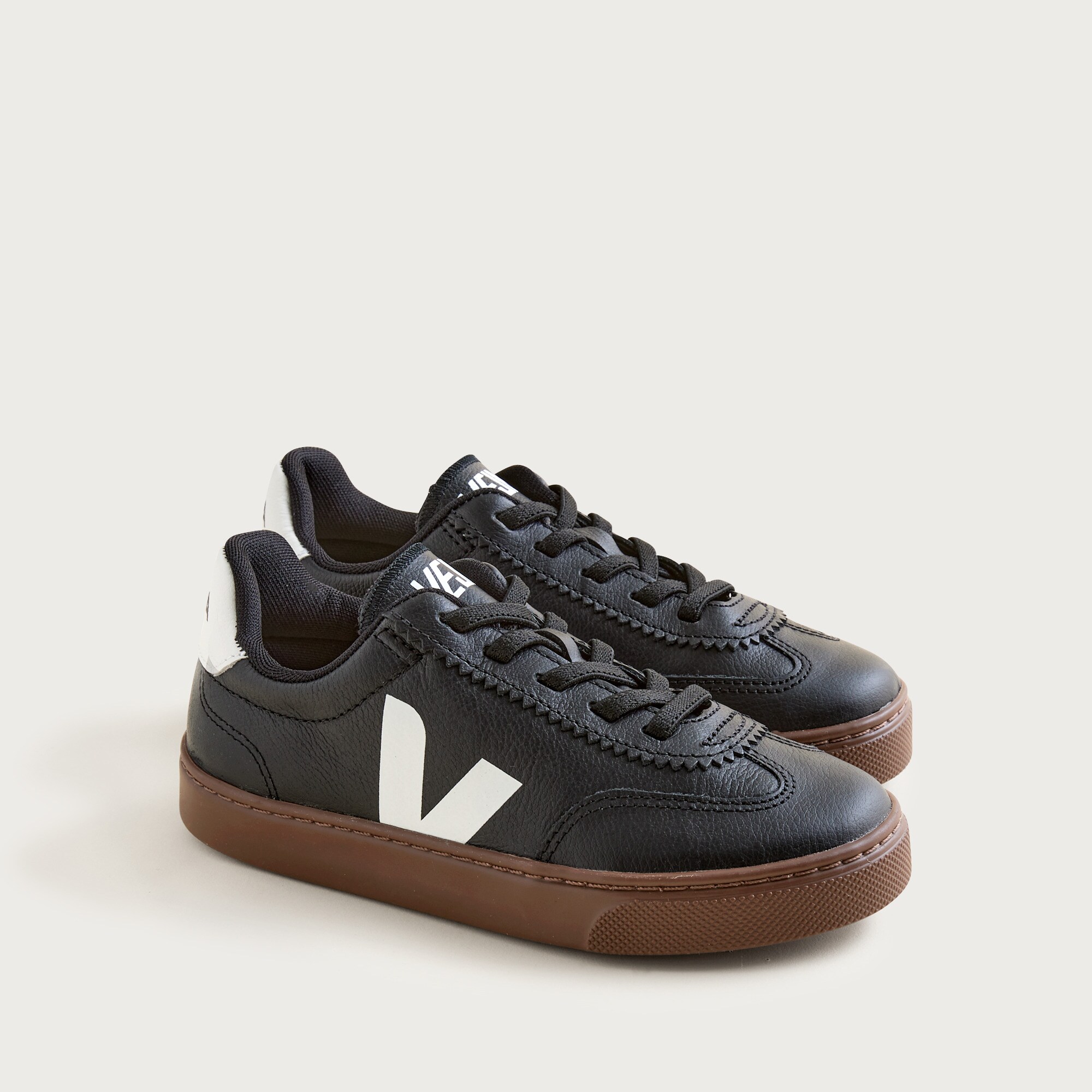 kids' veja&trade; volley leather sneakers for boys