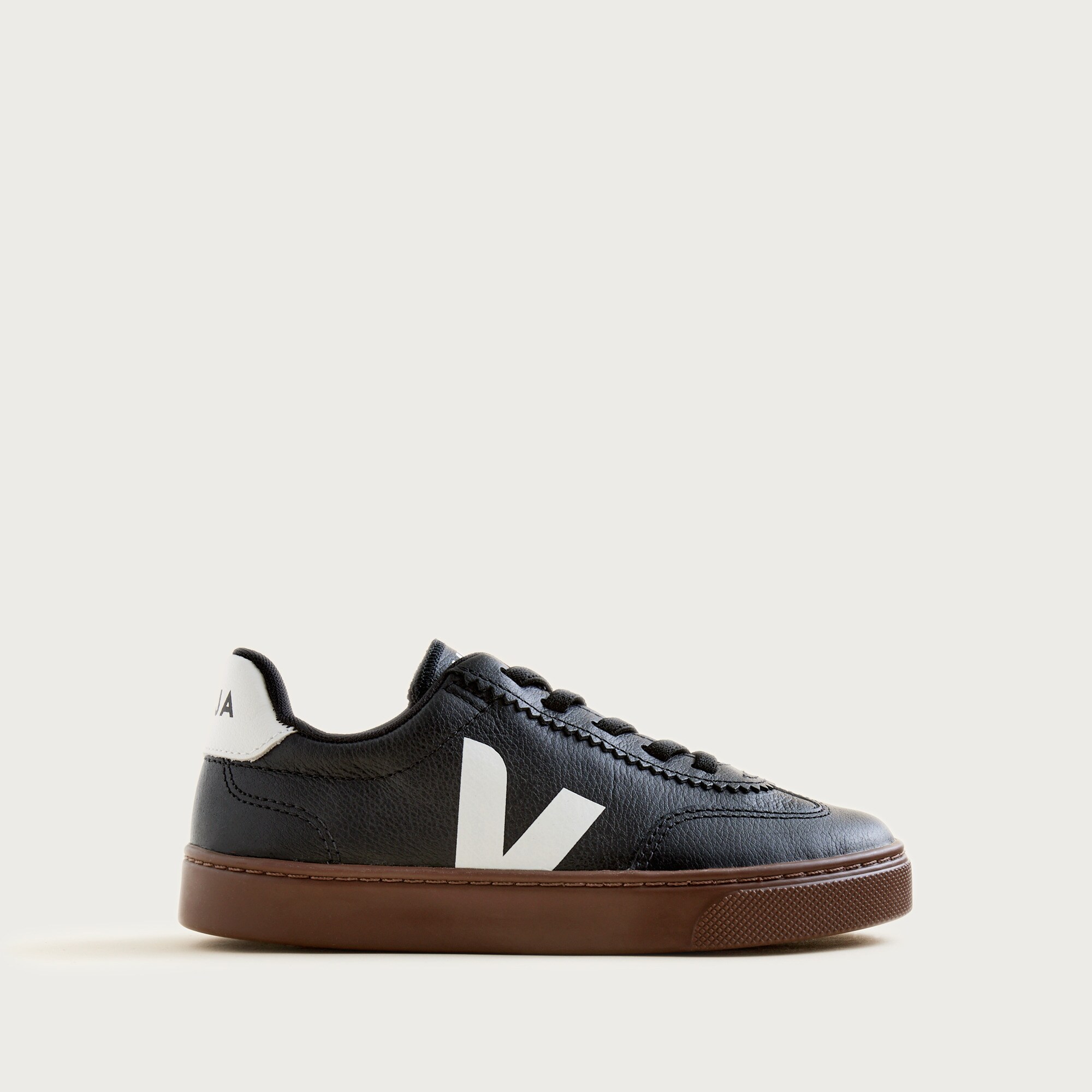 Kids' Veja™ volley leather sneakers