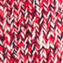 2025 Rollneck&trade; sweater in stripe RED NAVY IVORY MARL