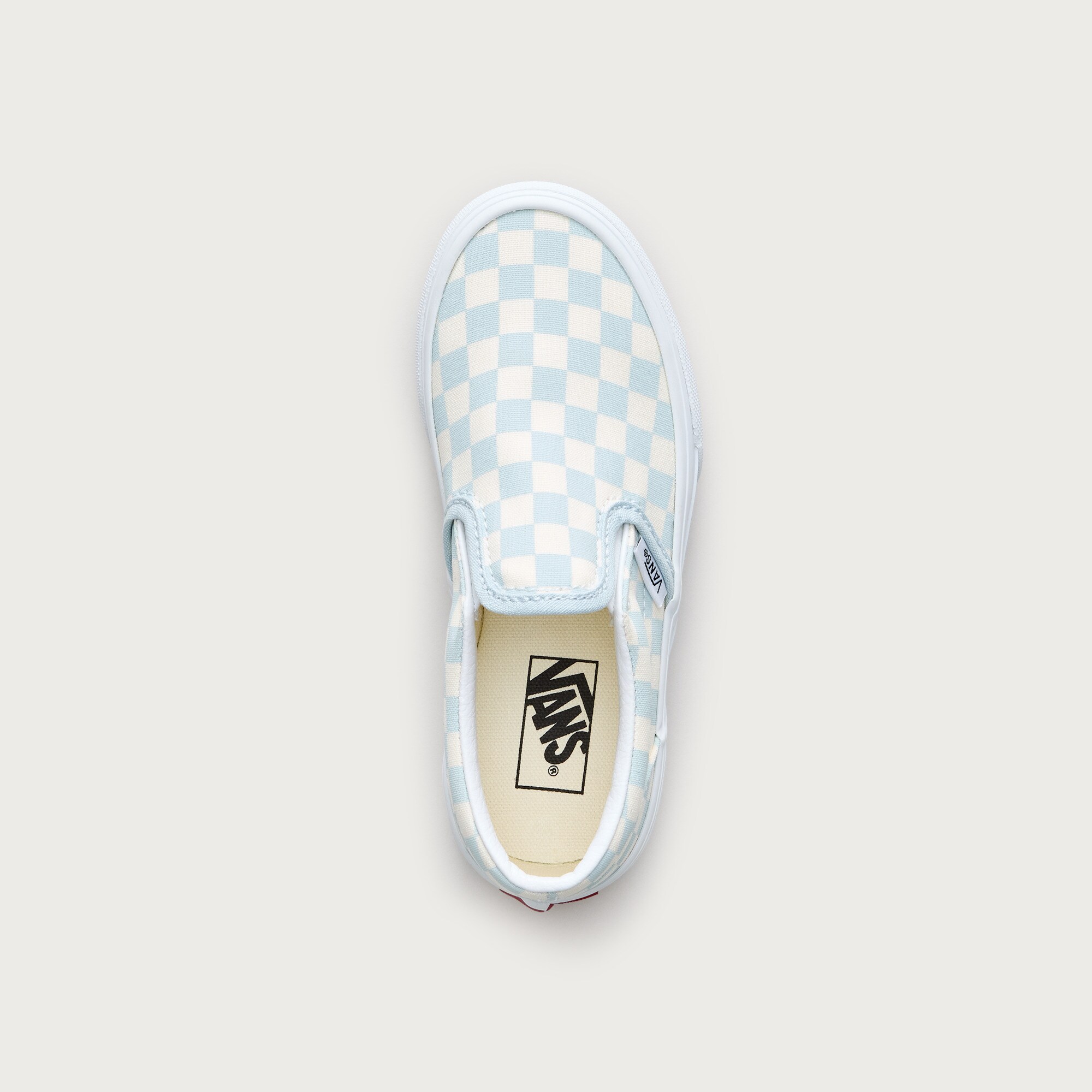 Vans® kids' classic slip-on sneakers in checkerboard