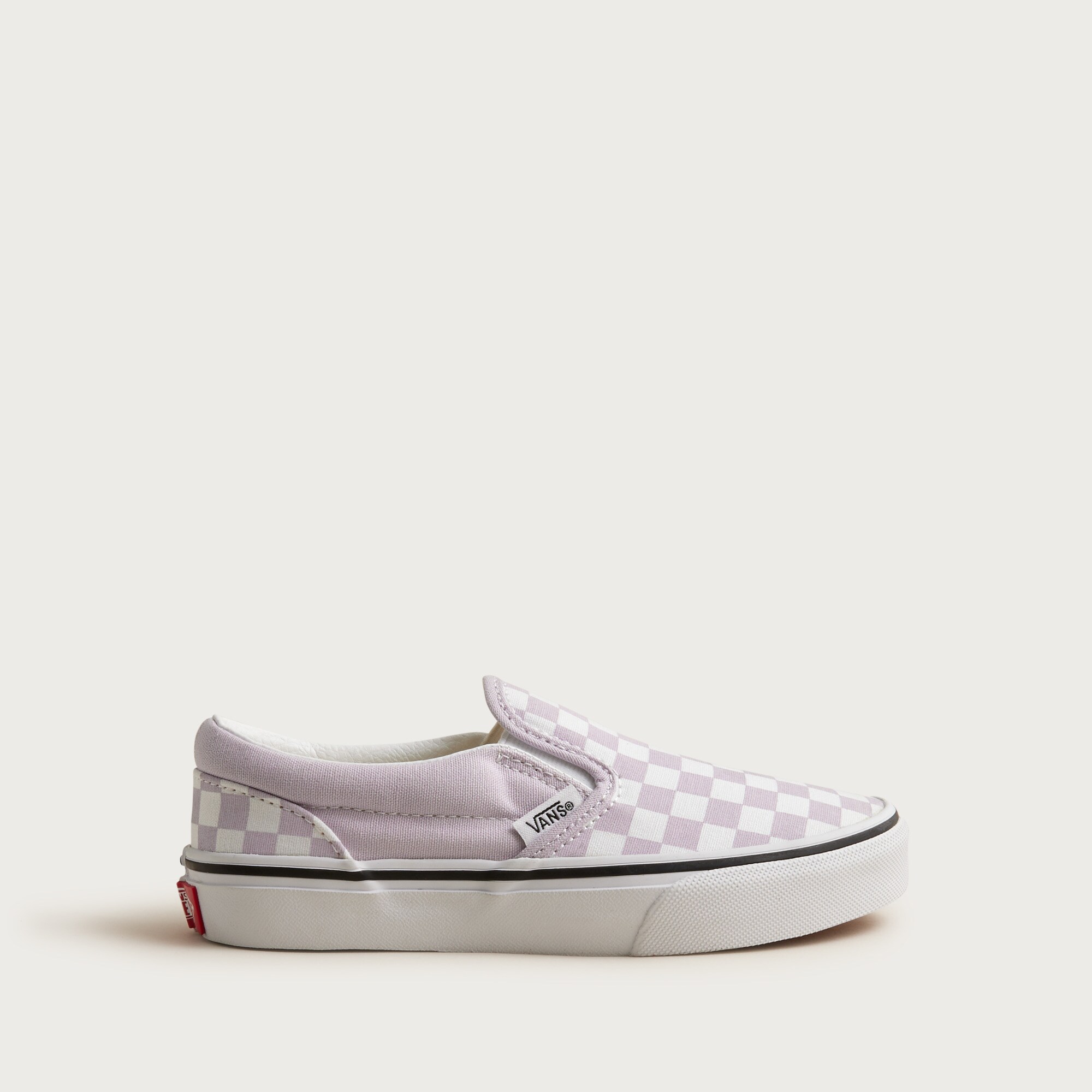 Vans® kids' classic slip-on sneakers in checkerboard