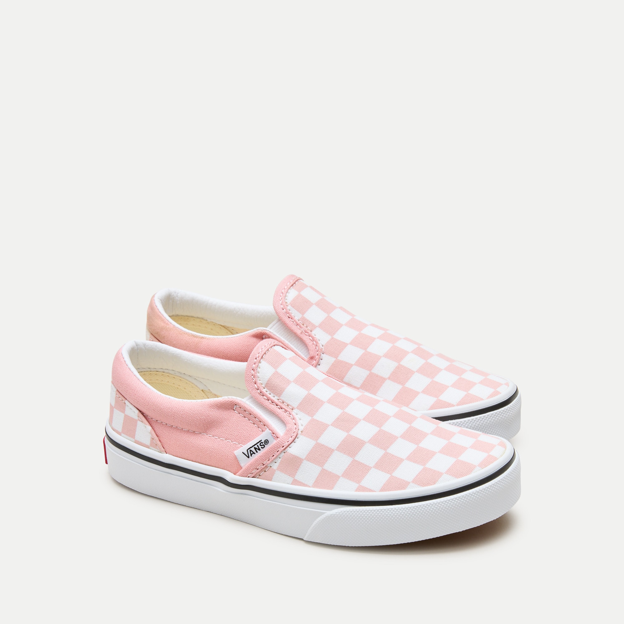 Vans® kids' classic slip-on sneakers in checkerboard