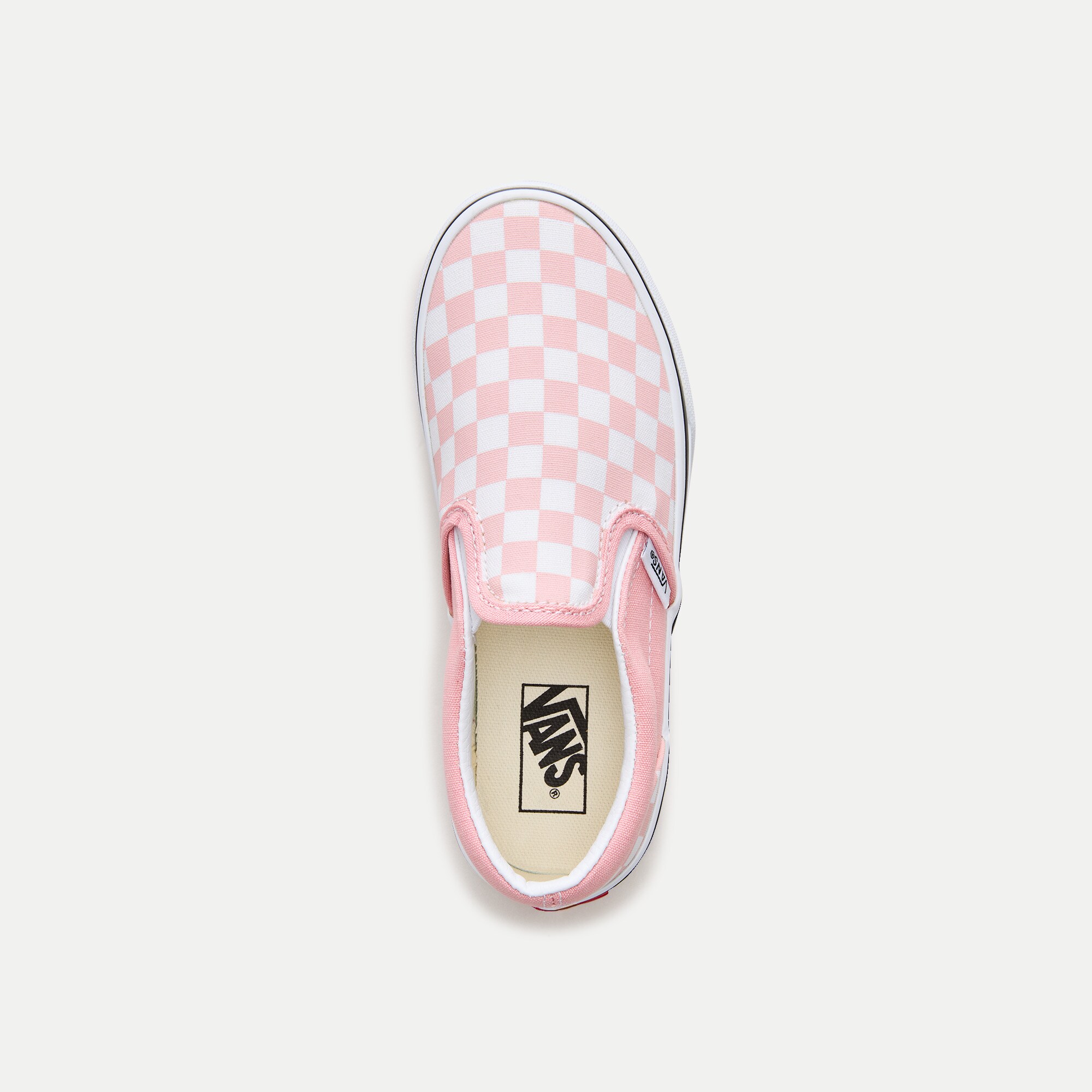 Vans&reg; kids' classic slip-on sneakers in checkerboard - thumbnail 2