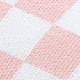 Vans&reg; kids' classic slip-on sneakers in checkerboard POWDER PINK