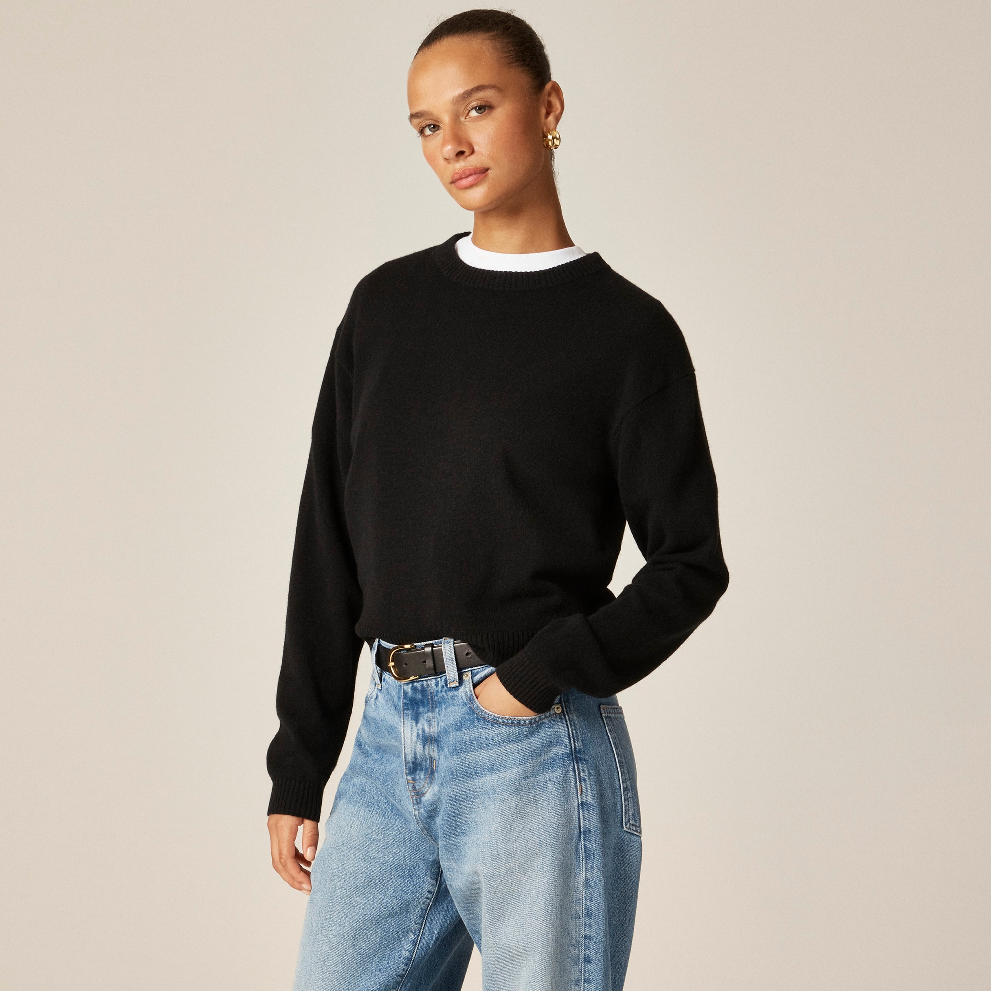 Perfect cashmere crewneck sweater