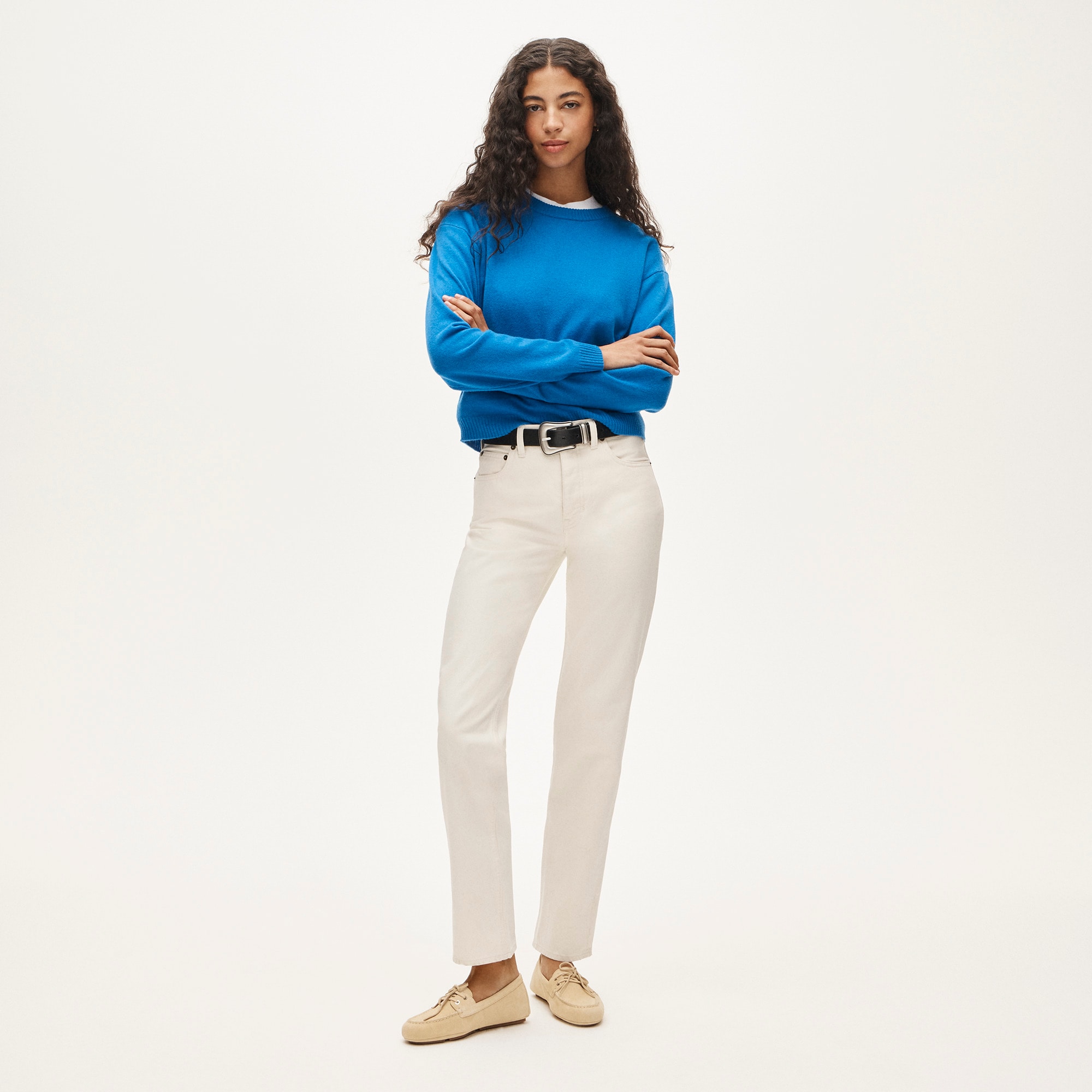 Perfect cashmere crewneck sweater - image 3