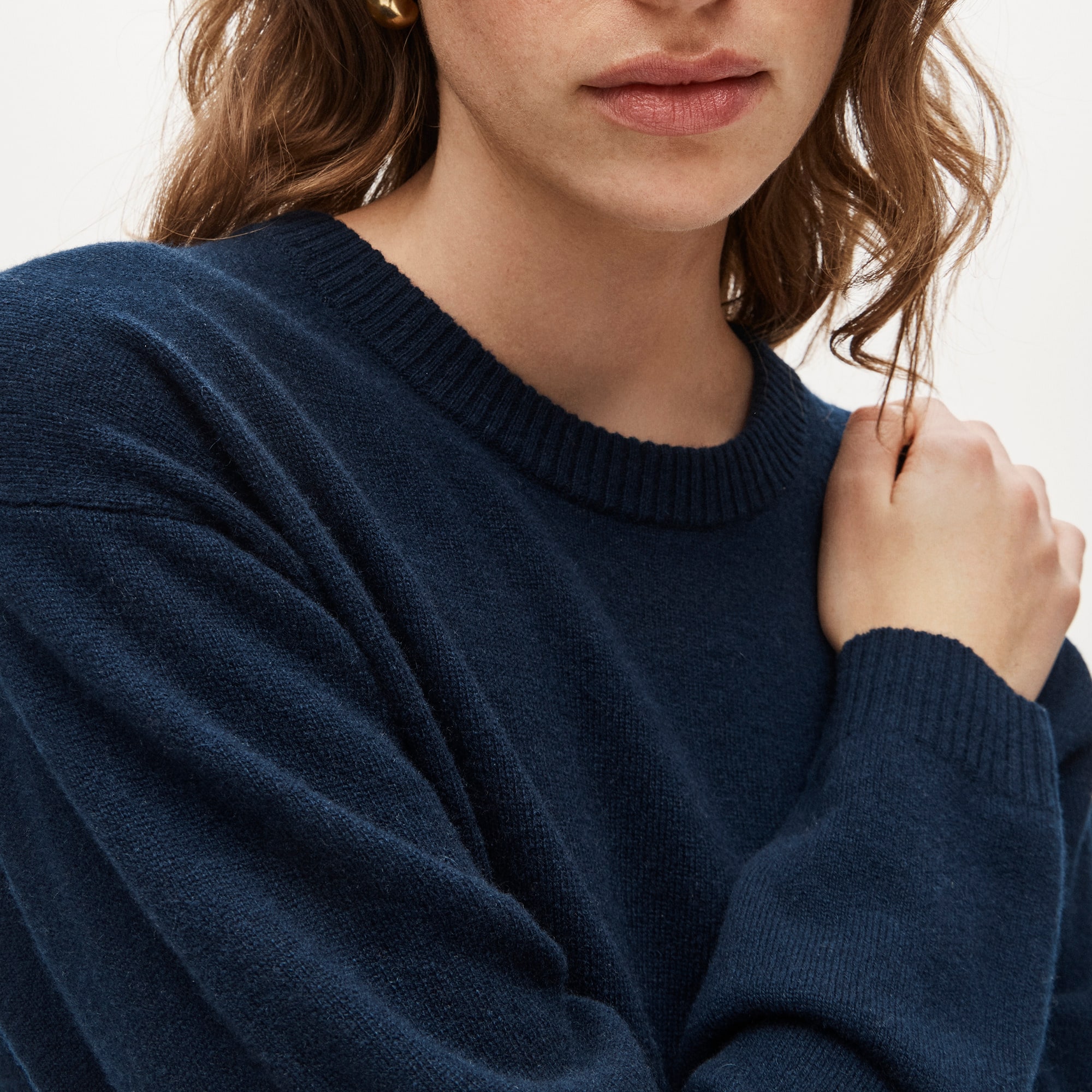 Perfect cashmere crewneck sweater