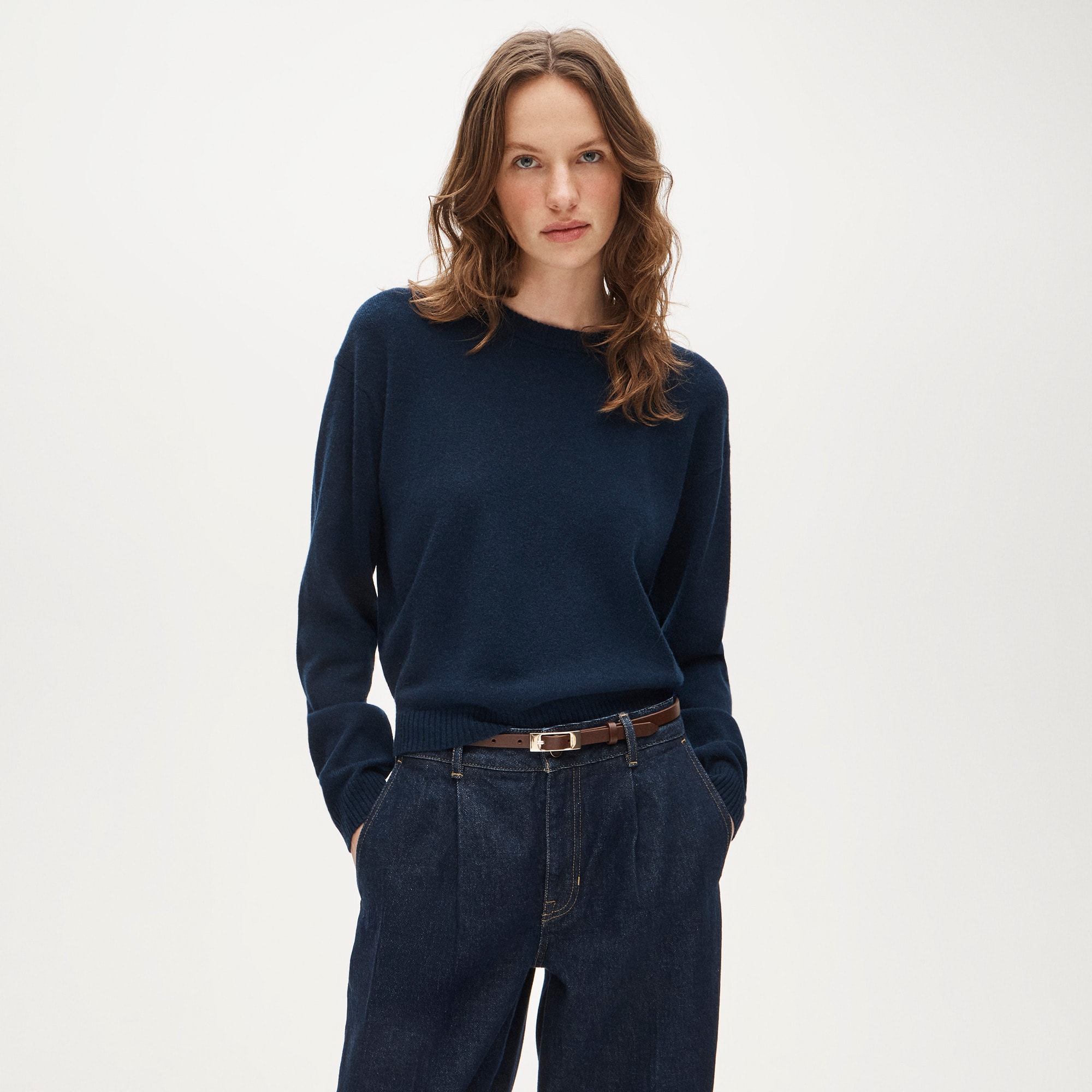 Perfect cashmere crewneck sweater