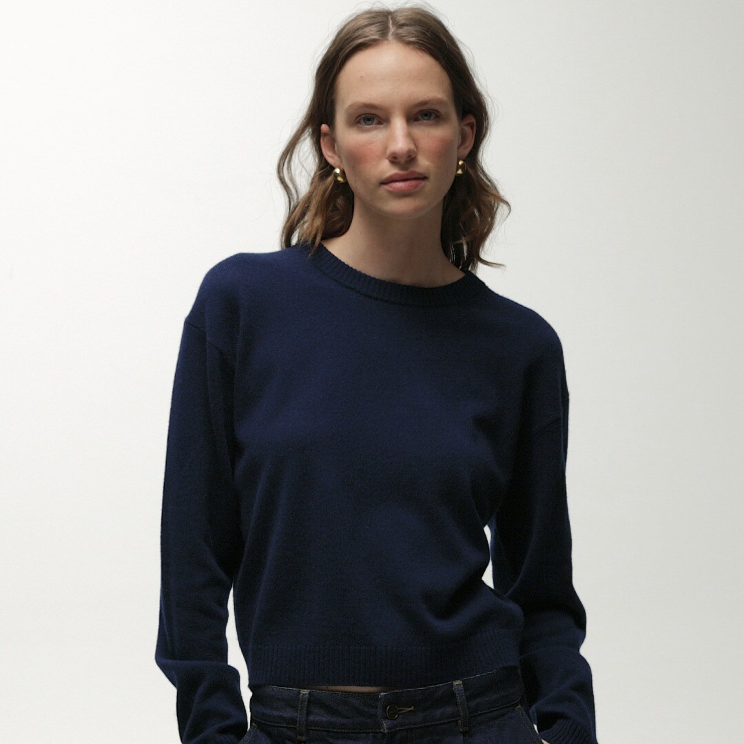 Perfect cashmere crewneck sweater