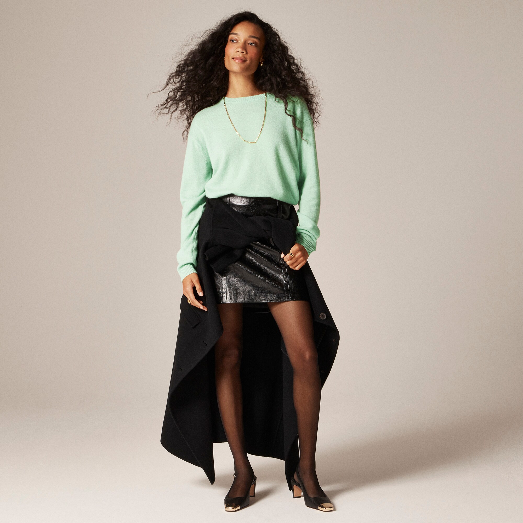 Perfect cashmere crewneck sweater