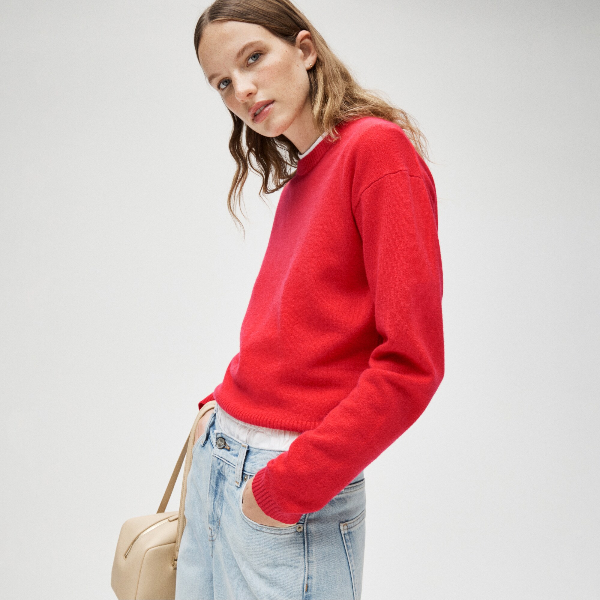 Perfect cashmere crewneck sweater