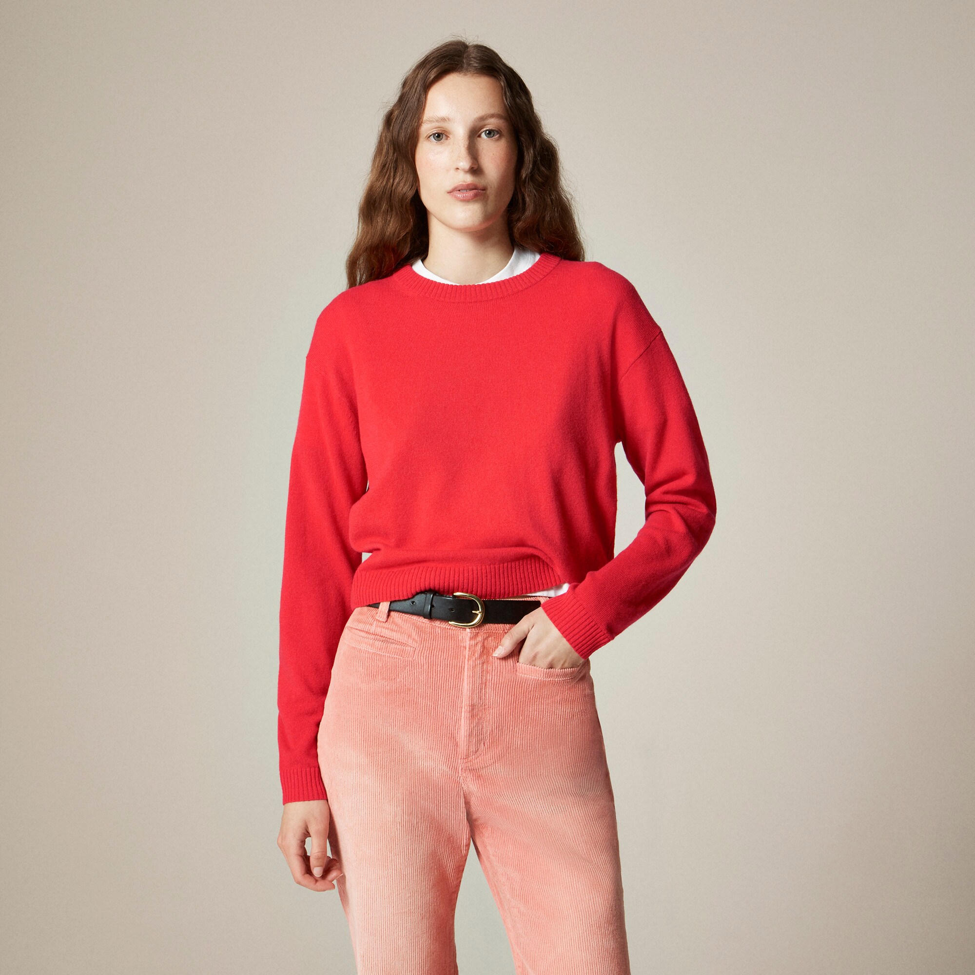  Perfect cashmere crewneck sweater