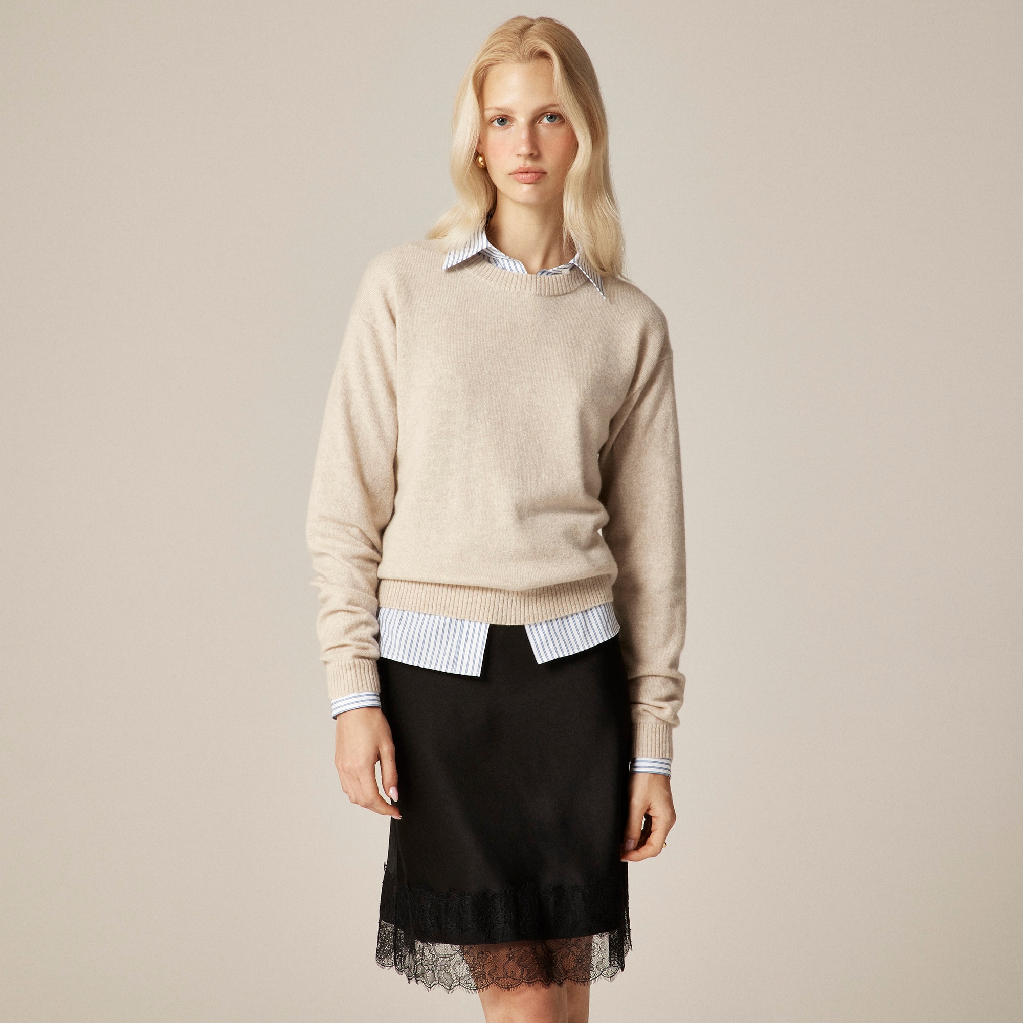  Perfect cashmere crewneck sweater