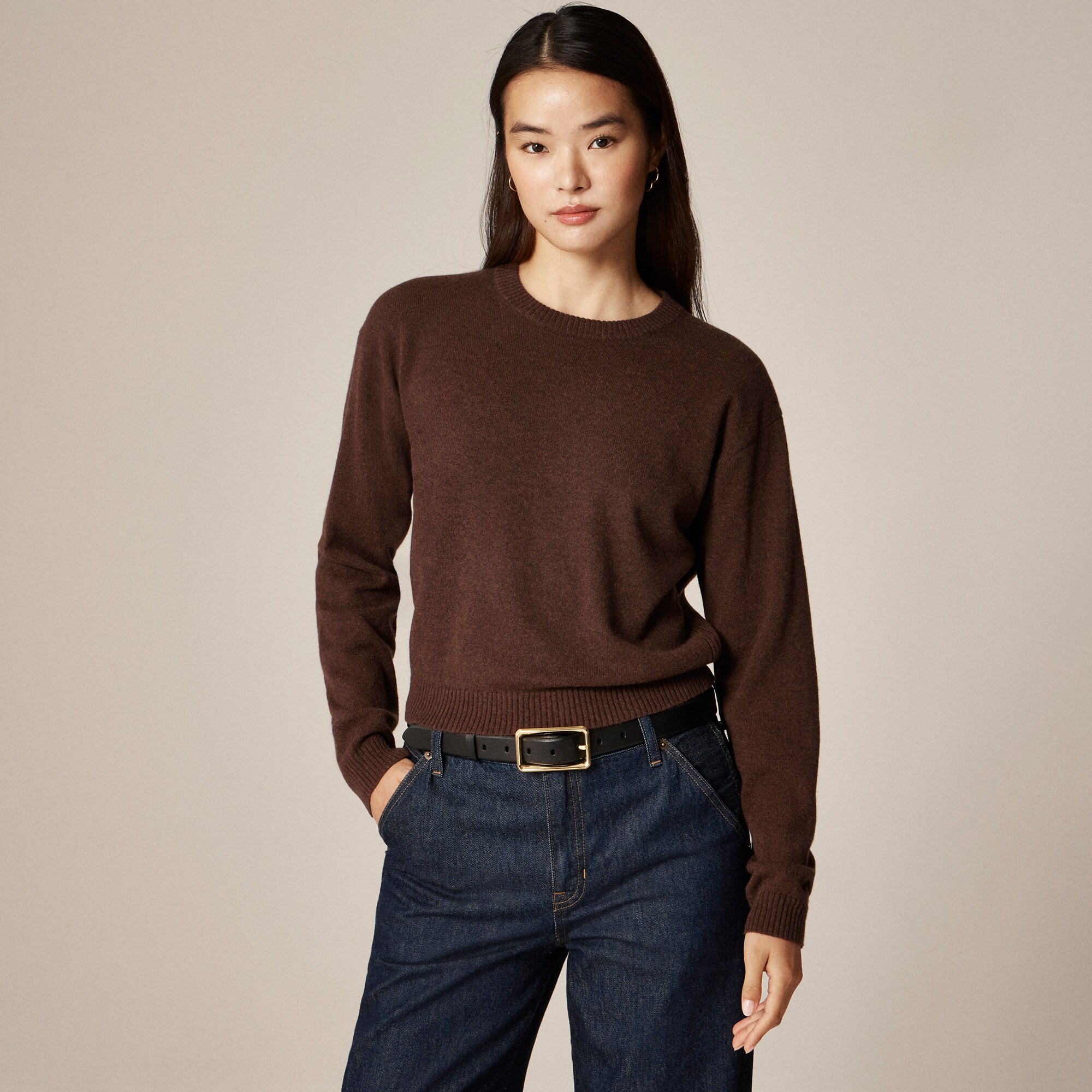  Perfect cashmere crewneck sweater