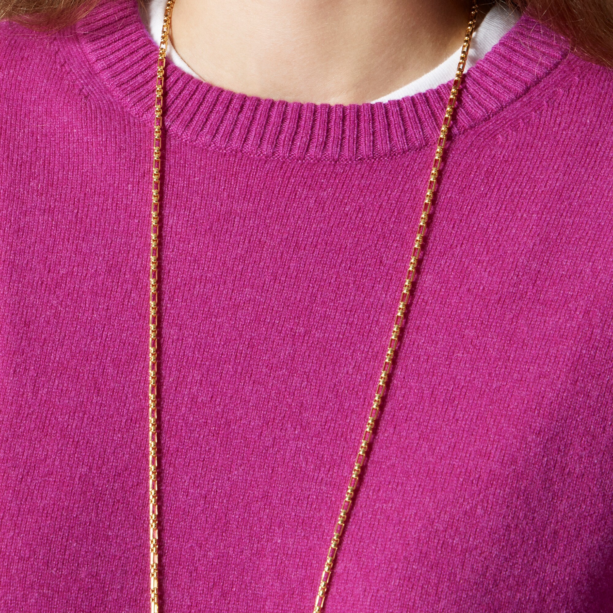 Perfect cashmere crewneck sweater
