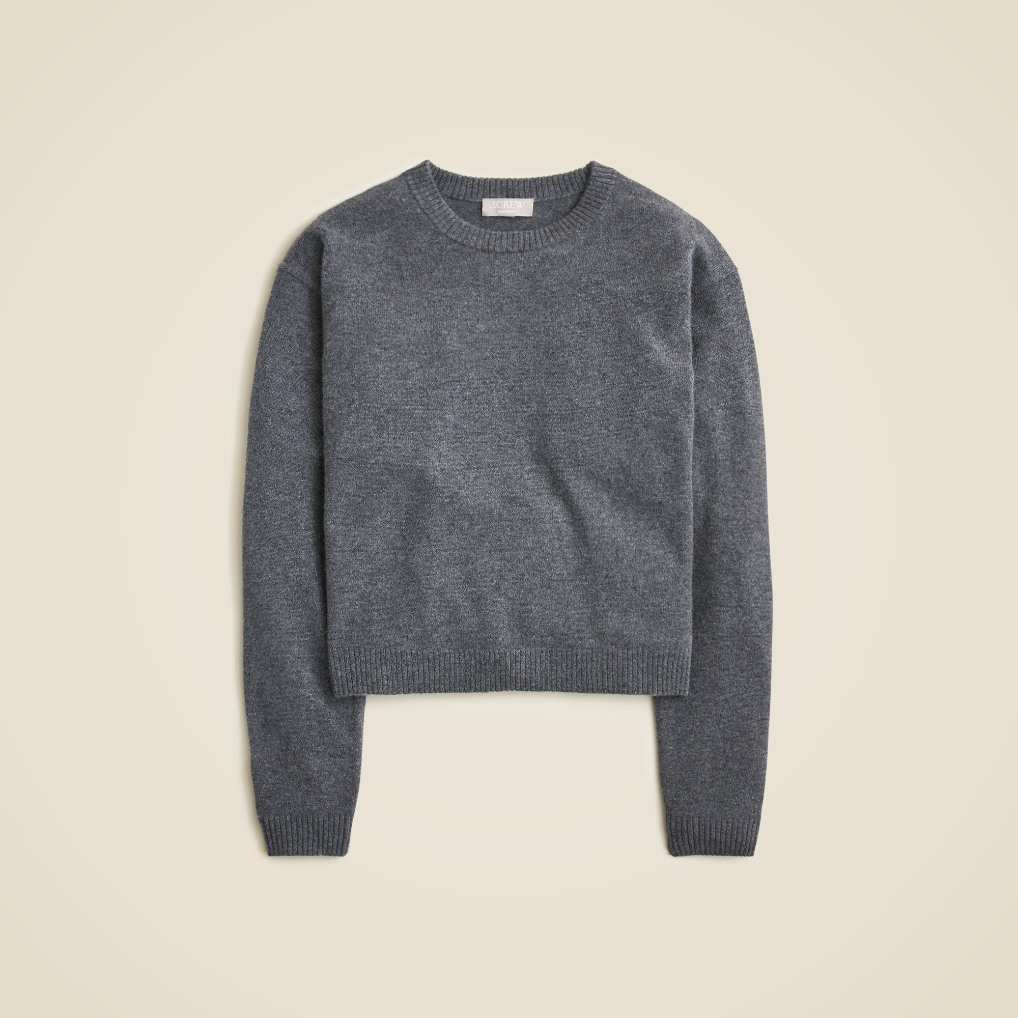 Cashmere relaxed crewneck sweater