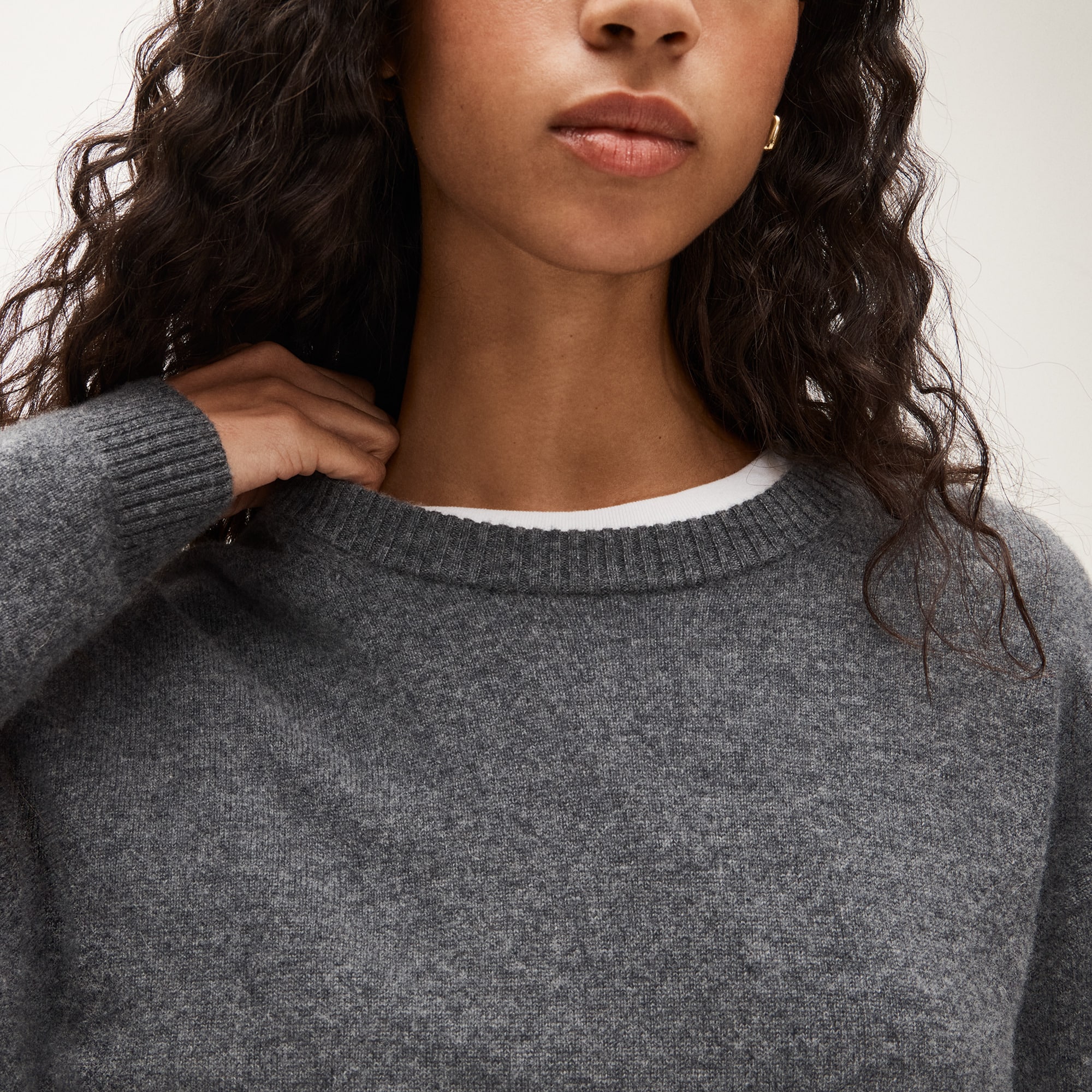Perfect cashmere crewneck sweater