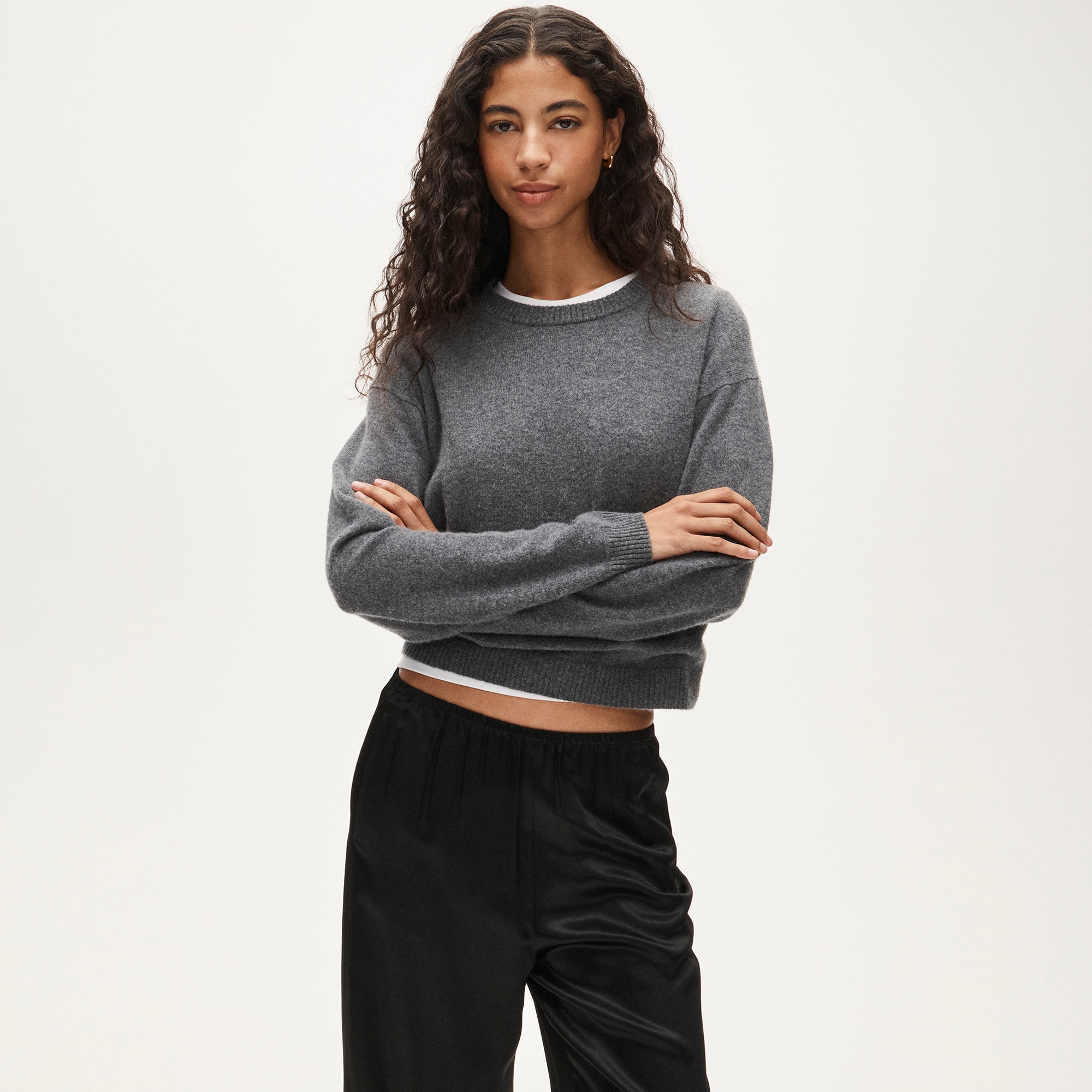 Perfect cashmere crewneck sweater