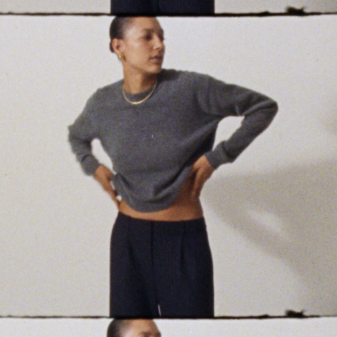Perfect cashmere crewneck sweater