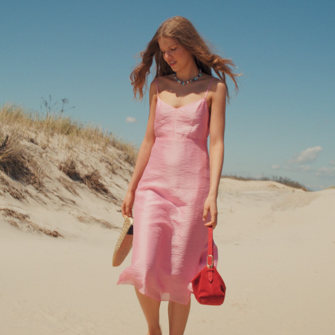 Collection Natasha slip dress in organza