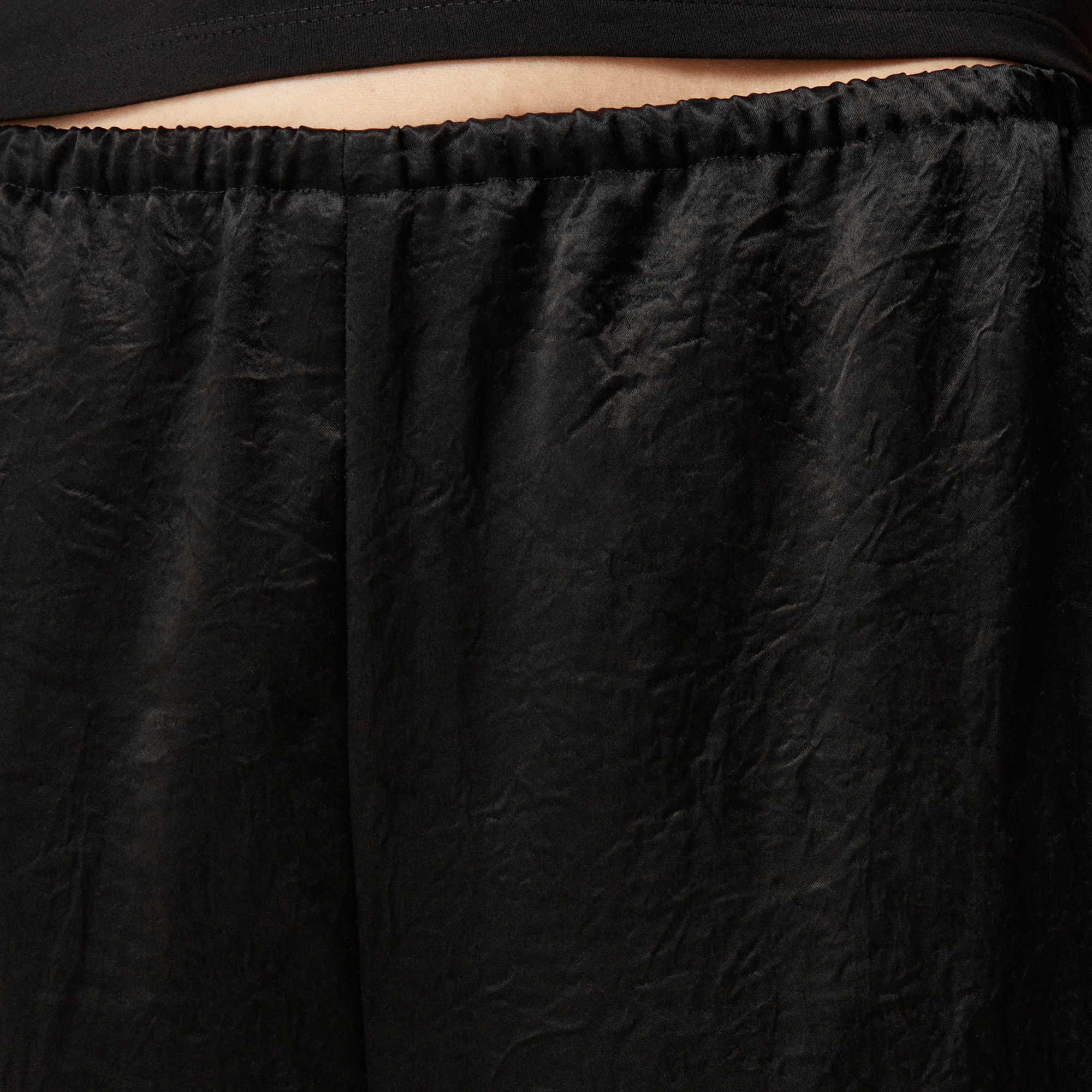 Cosmo cropped pant in textured satin - image 3